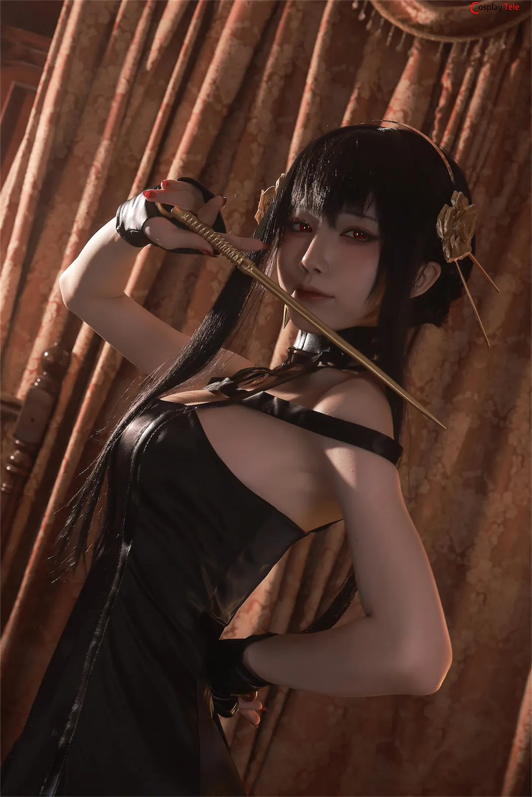 水淼Aqua cosplay Yor Forger – Spy x Family “132 photos” 第17张图