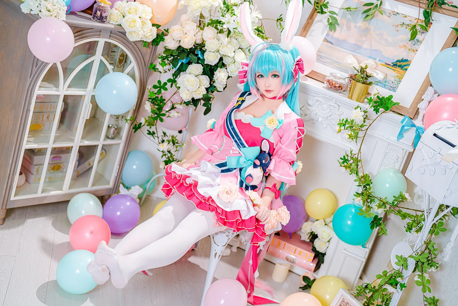 Hoshilily (星之迟迟) – Valentines Day Dream “140 photos and 2 video” 第124张图