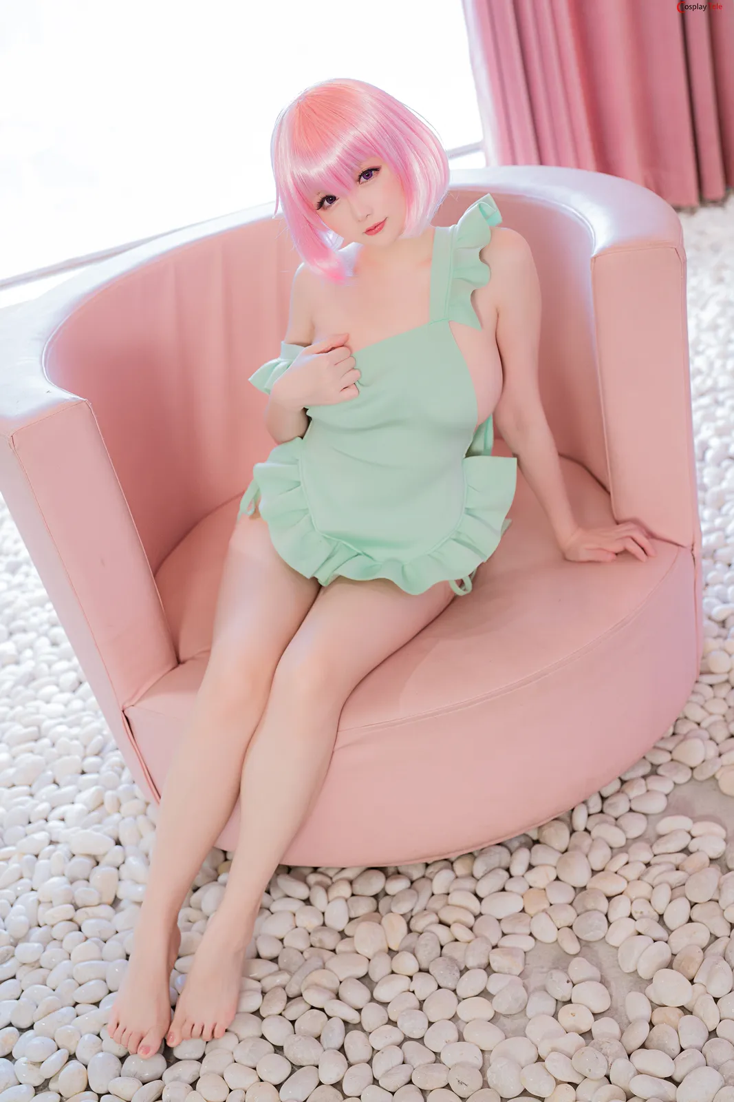 Hoshilily (星之迟迟) – Valentines Day Dream “140 photos and 2 video” 第52张图