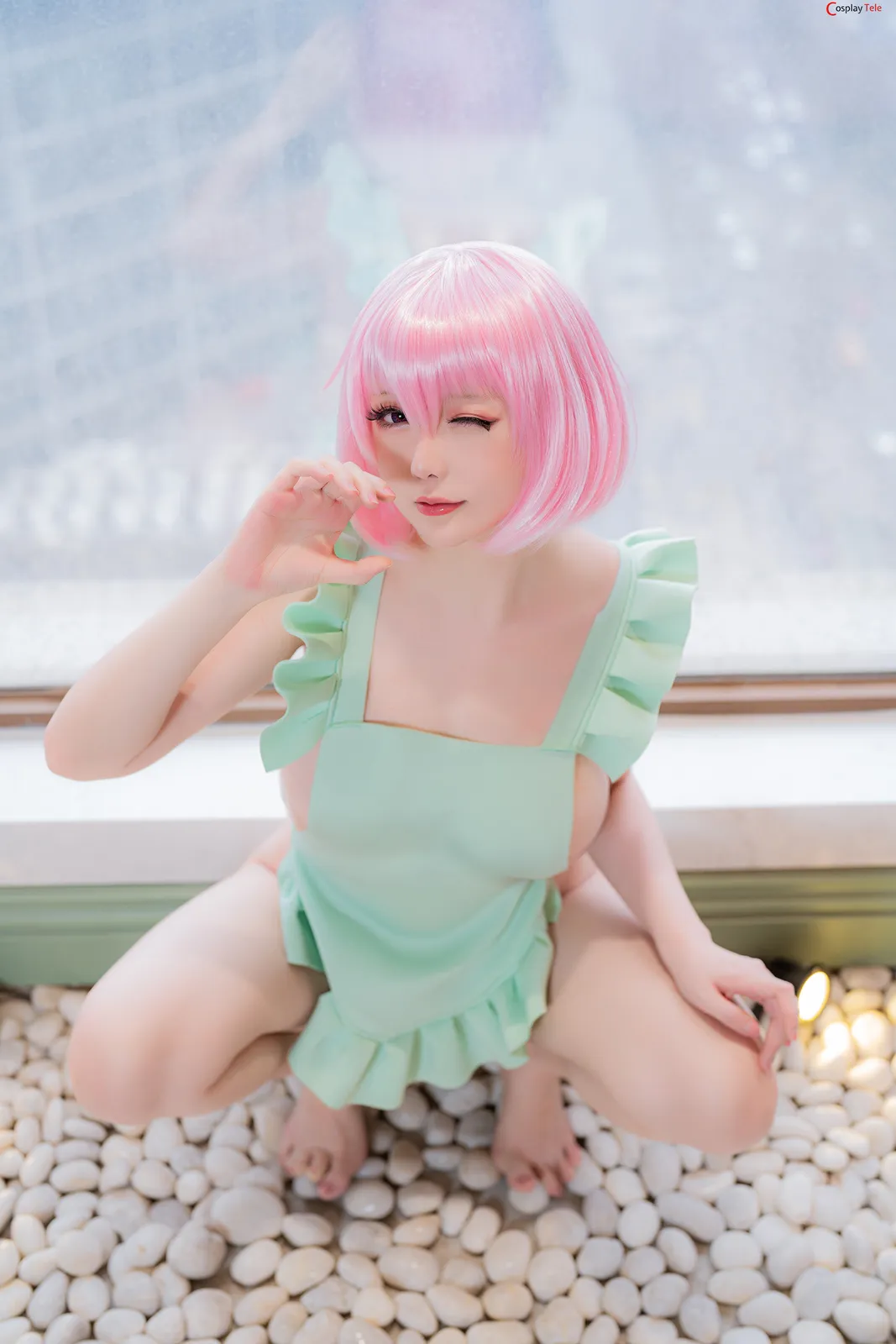 Hoshilily (星之迟迟) – Valentines Day Dream “140 photos and 2 video” 第78张图
