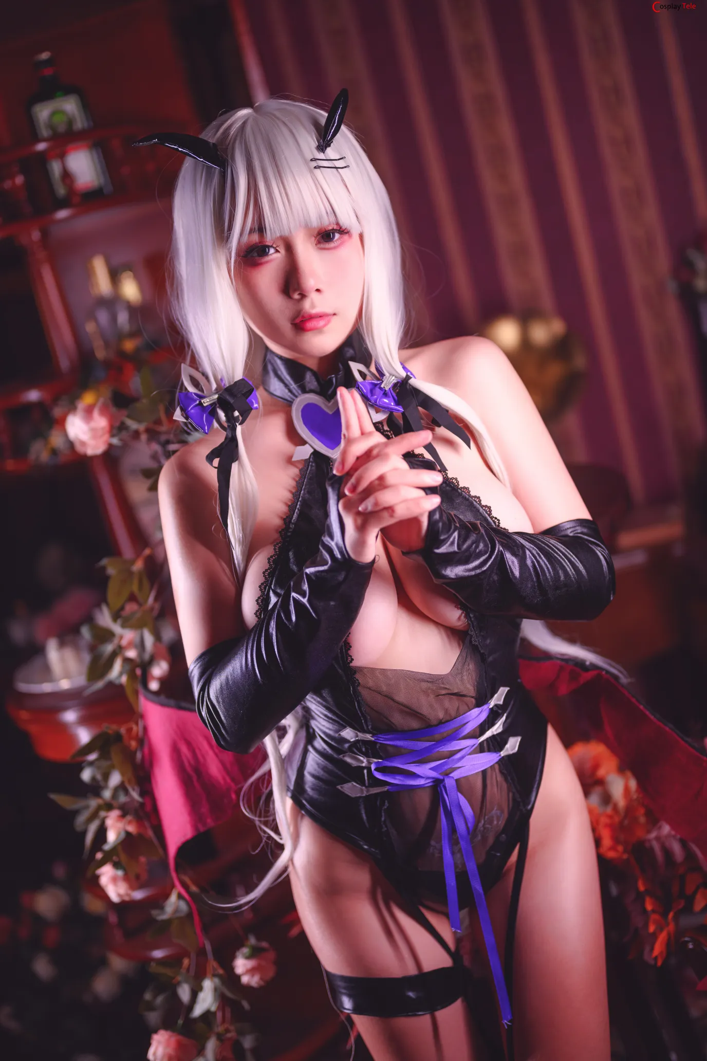 Last Night 787 (末夜787) cosplay Shining Succubus – Azur Lane “40 photos” 第2张图
