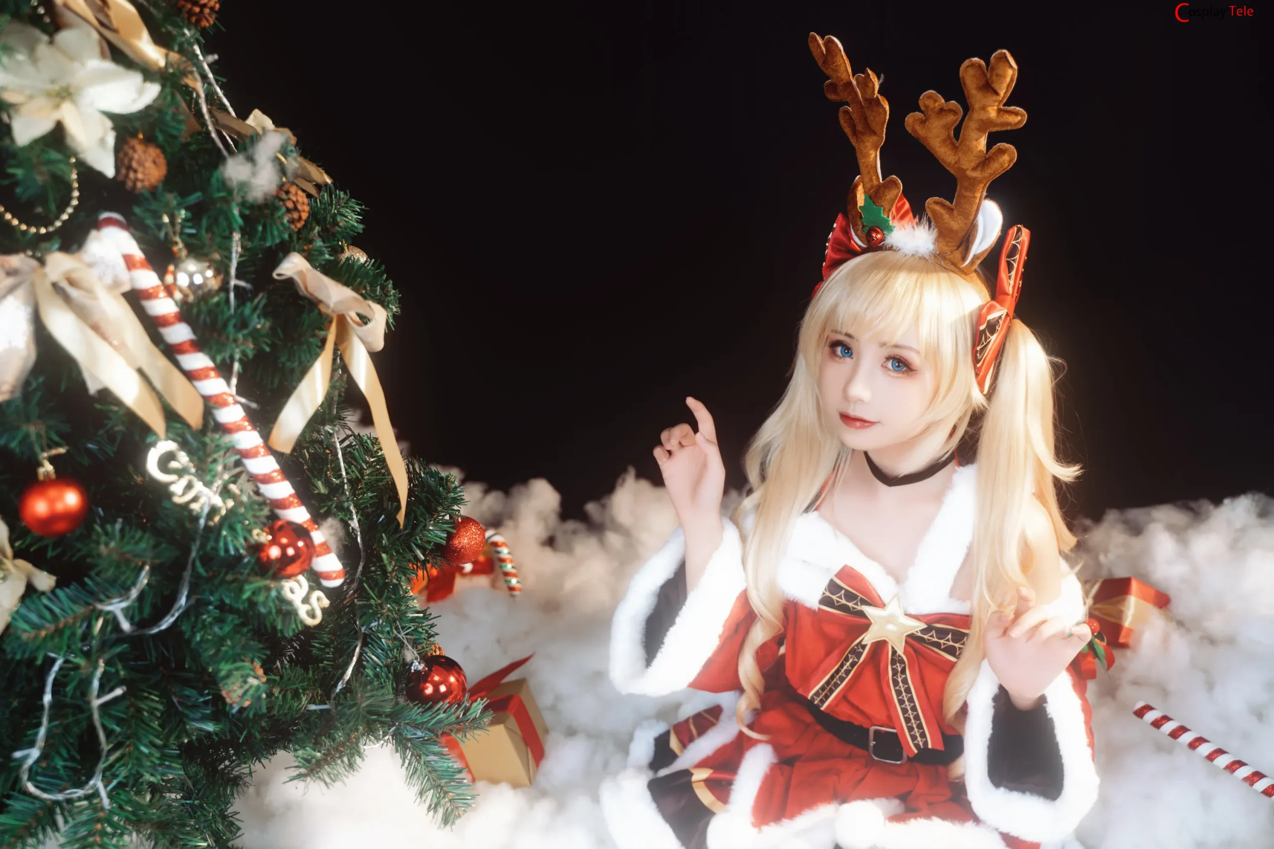 Nekokoyoshi (爆机少女喵小吉) and 金鱼kinngyo – Celebrating Christmas “90 photos and 2 videos” 第16张图