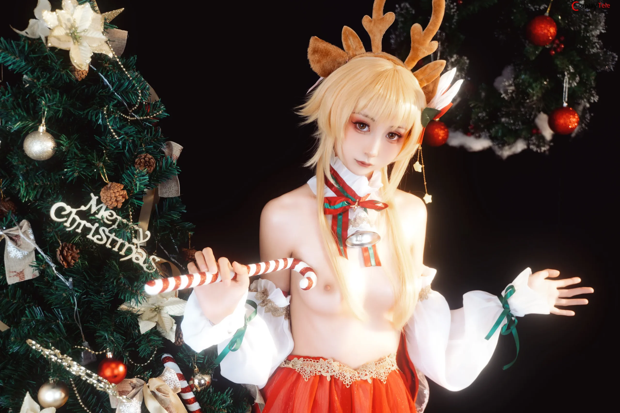 Nekokoyoshi (爆机少女喵小吉) and 金鱼kinngyo – Celebrating Christmas “90 photos and 2 videos” 第28张图
