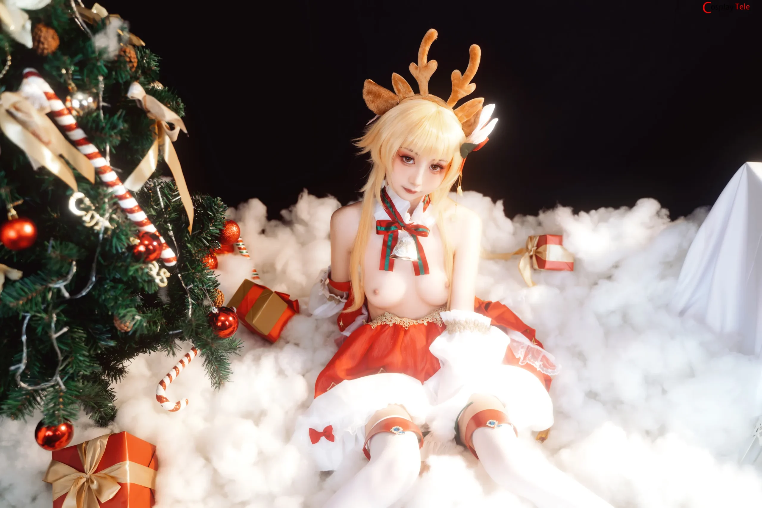 Nekokoyoshi (爆机少女喵小吉) and 金鱼kinngyo – Celebrating Christmas “90 photos and 2 videos” 第29张图