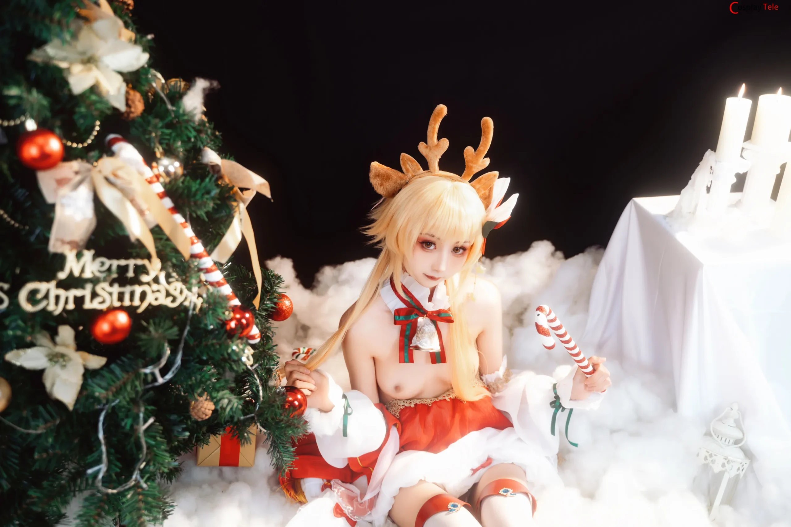 Nekokoyoshi (爆机少女喵小吉) and 金鱼kinngyo – Celebrating Christmas “90 photos and 2 videos” 第30张图
