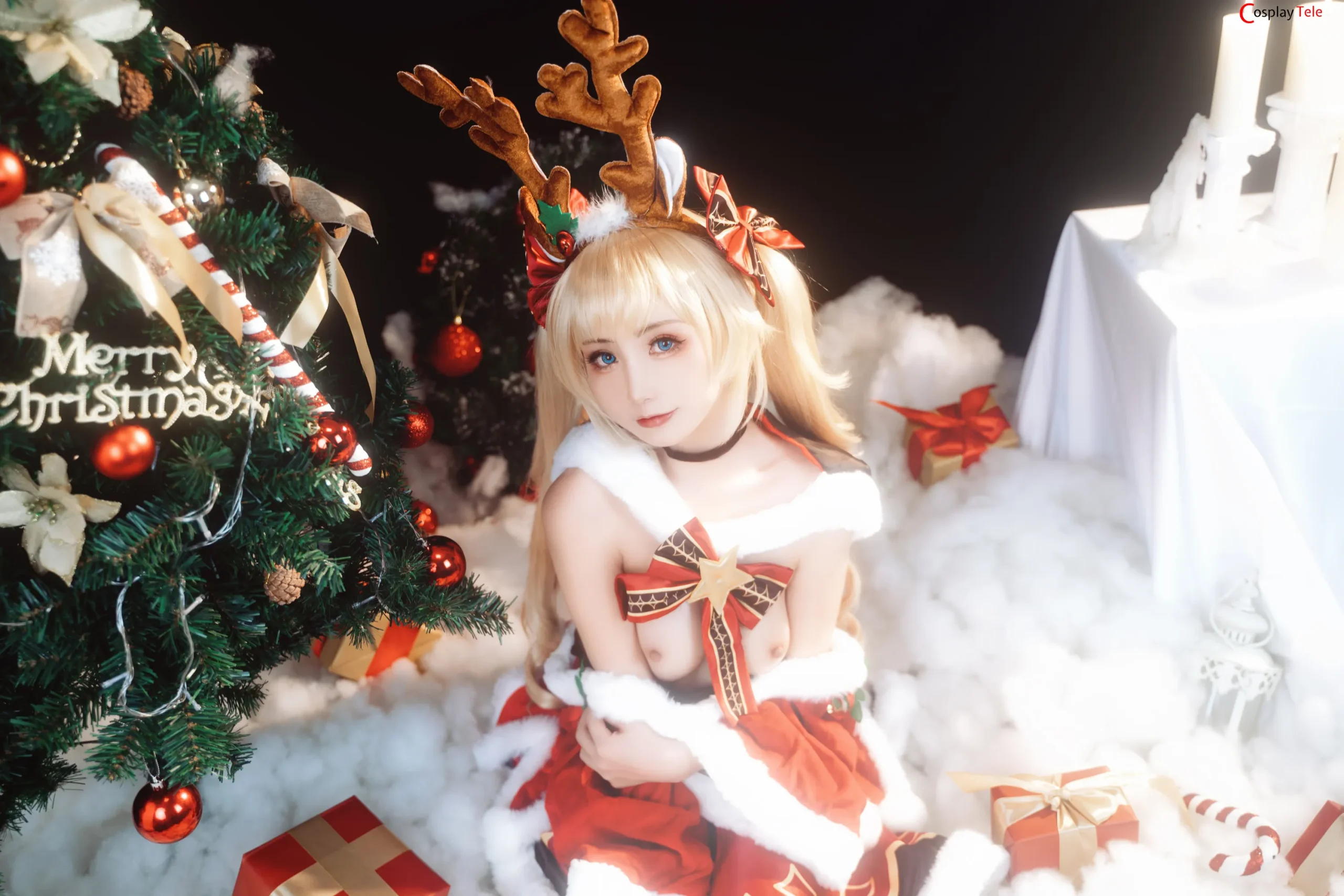 Nekokoyoshi (爆机少女喵小吉) and 金鱼kinngyo – Celebrating Christmas “90 photos and 2 videos” 第41张图