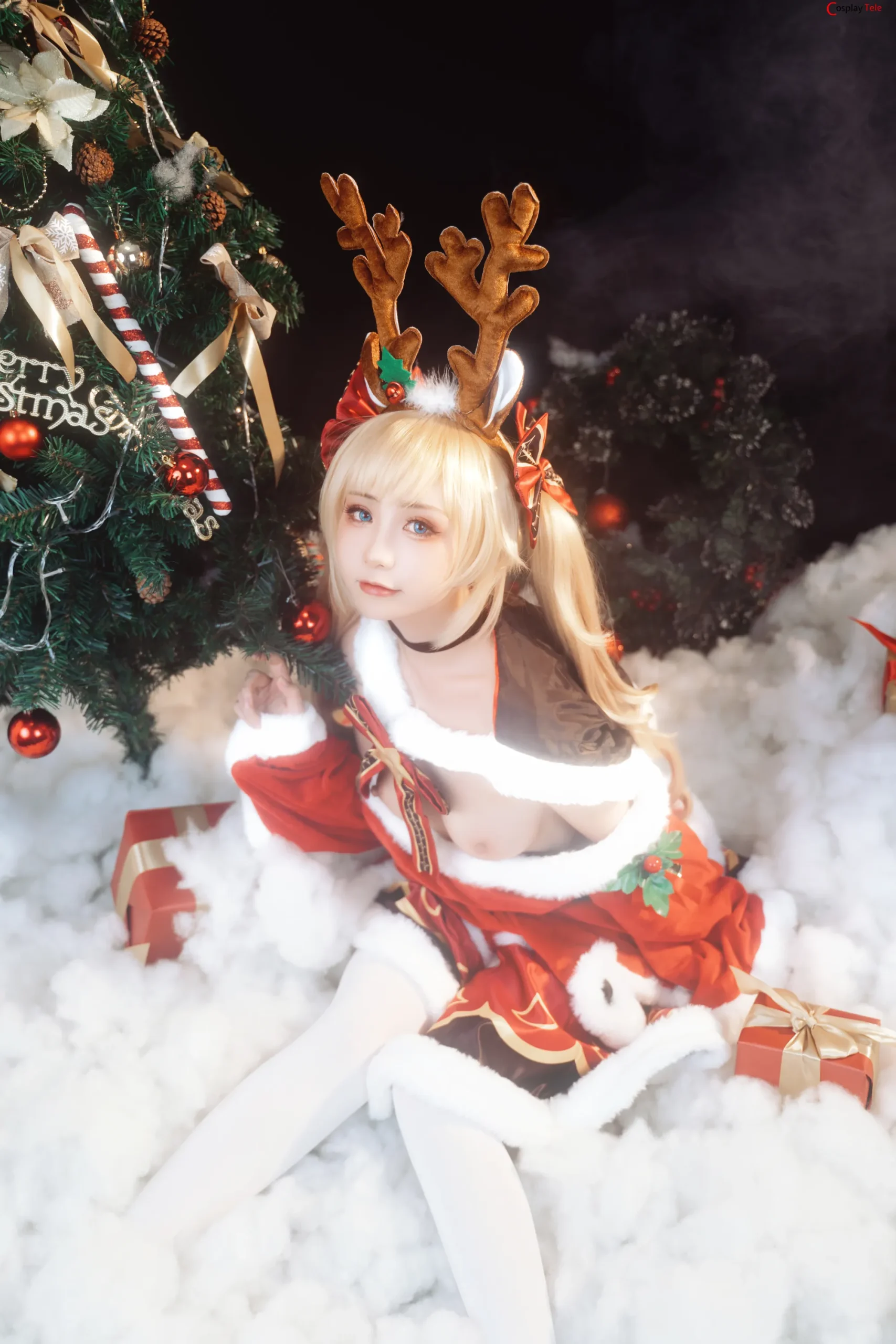Nekokoyoshi (爆机少女喵小吉) and 金鱼kinngyo – Celebrating Christmas “90 photos and 2 videos” 第44张图