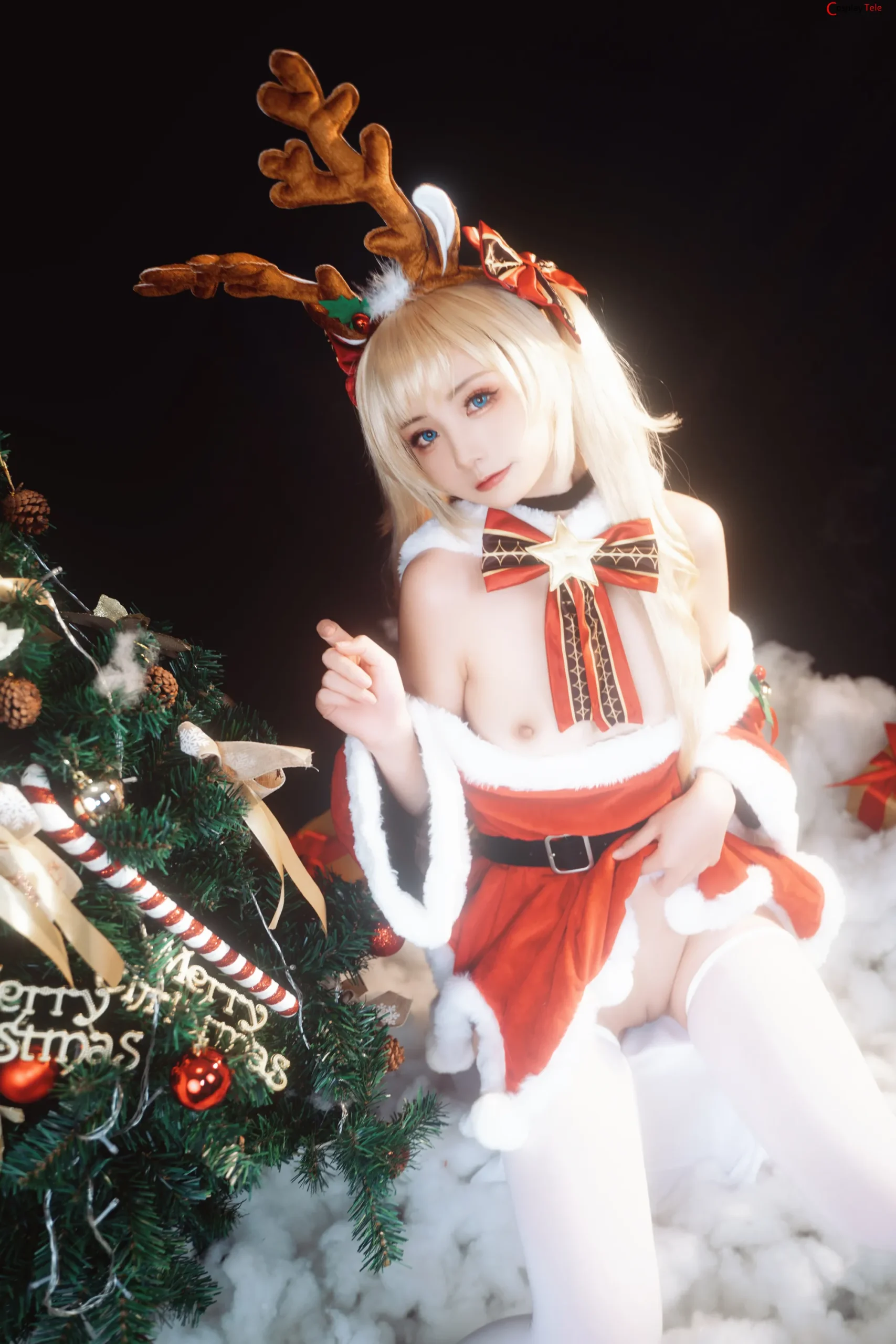 Nekokoyoshi (爆机少女喵小吉) and 金鱼kinngyo – Celebrating Christmas “90 photos and 2 videos” 第62张图