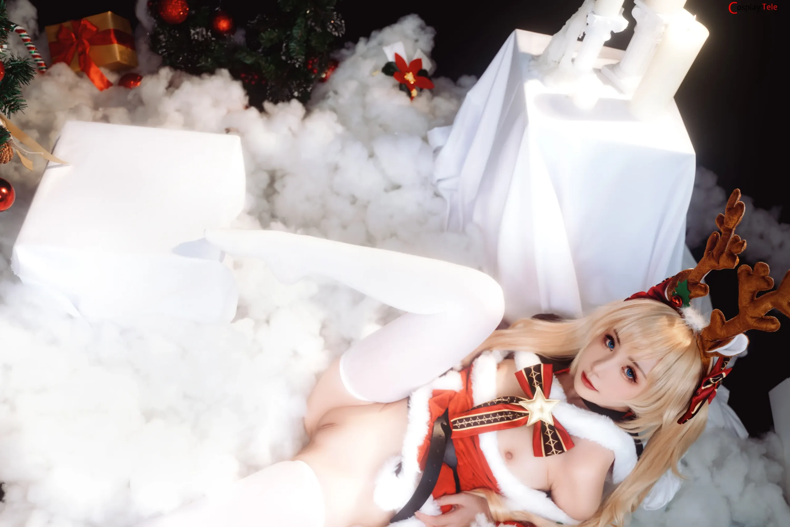 Nekokoyoshi (爆机少女喵小吉) and 金鱼kinngyo – Celebrating Christmas “90 photos and 2 videos” 第80张图