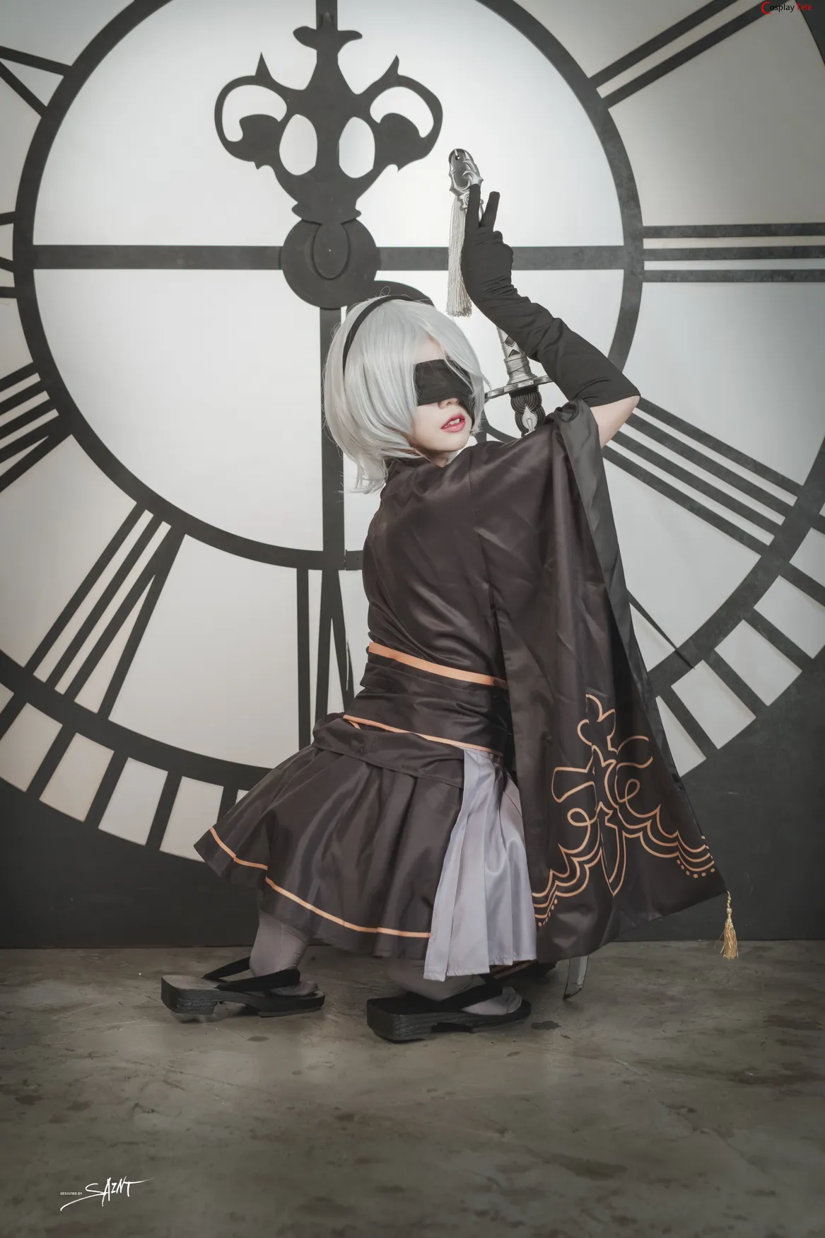 (Saint Photolife) Yuna’s cosplay K/DA Akali and 2B – Nier Automata and League of Legends “65 photos” 第27张图