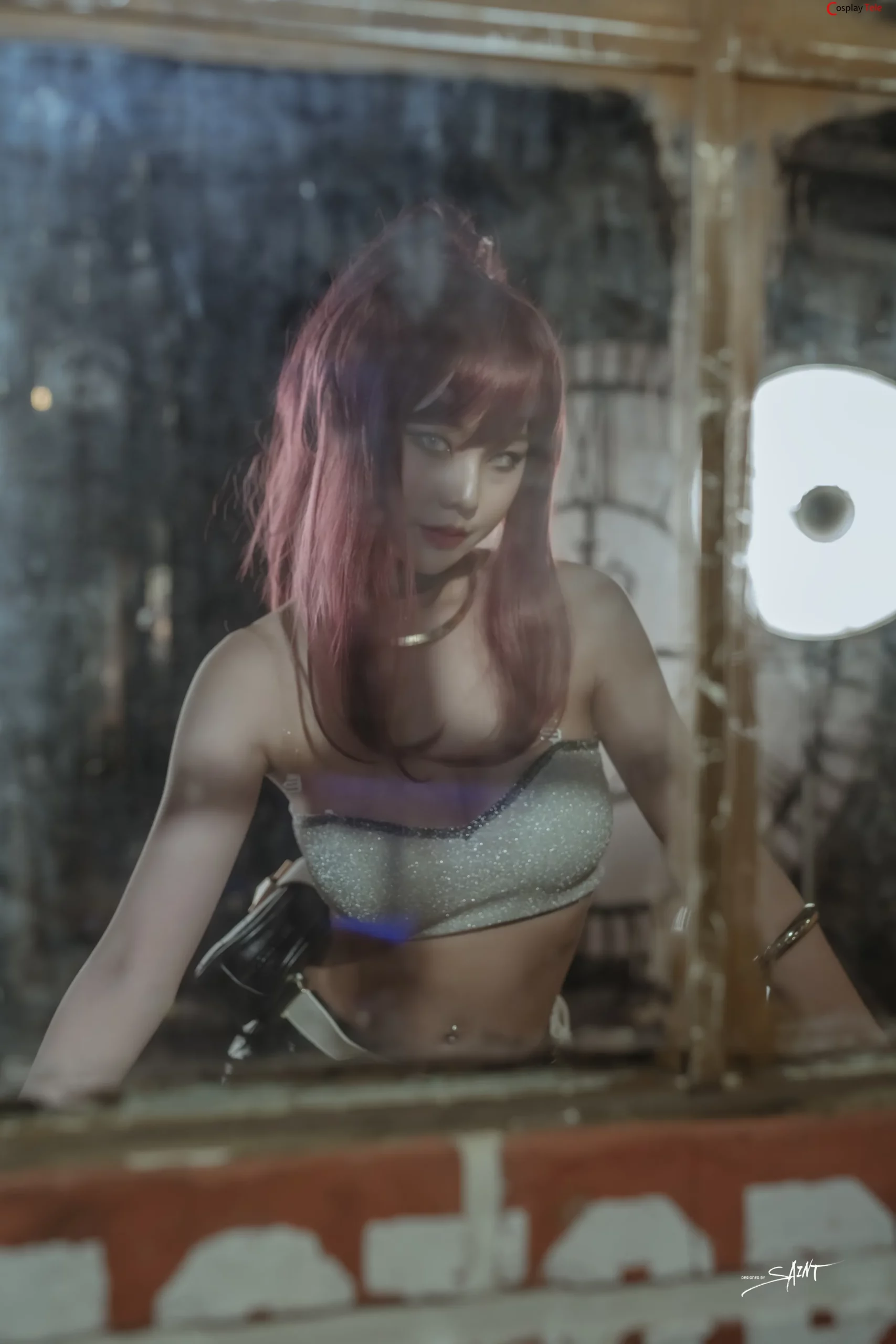 (Saint Photolife) Yuna’s cosplay K/DA Akali and 2B – Nier Automata and League of Legends “65 photos” 第64张图