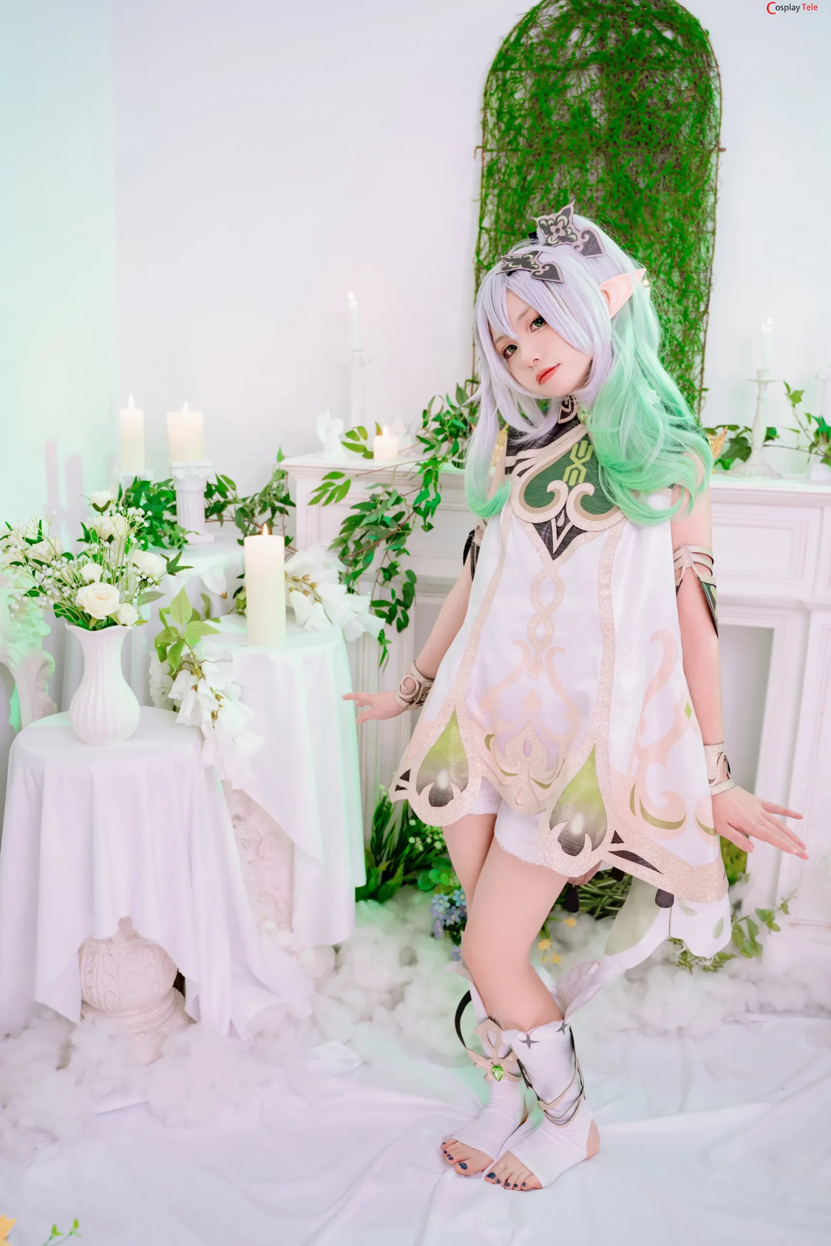 Nekokoyoshi (爆机少女喵小吉) cosplay Nahida – Genshin Impact “85 photos and 2 videos” 第12张图