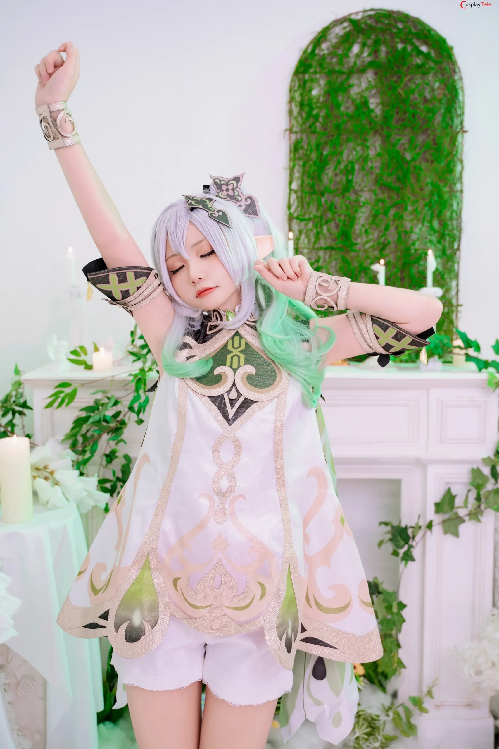 Nekokoyoshi (爆机少女喵小吉) cosplay Nahida – Genshin Impact “85 photos and 2 videos” 第27张图