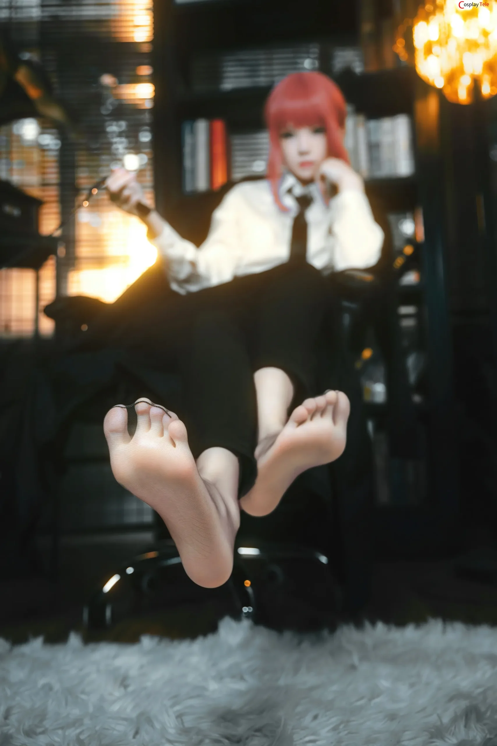 Cherry Neko (桜桃喵) cosplay Makima – Chainsaw Man “38 photos” 第1张图