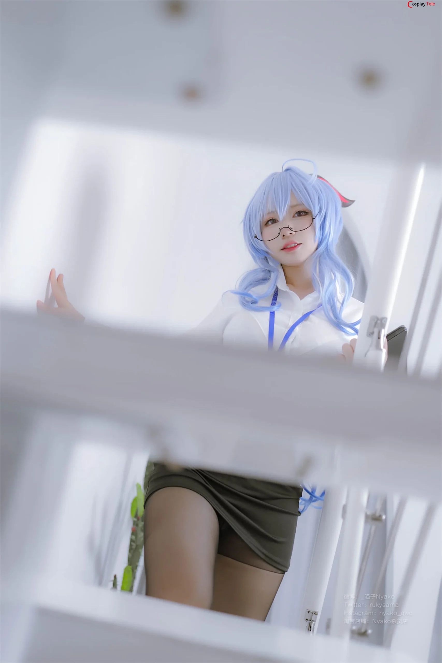 Nyako (喵子) cosplay Ganyu – Genshin Impact “79 photos” 第25张图