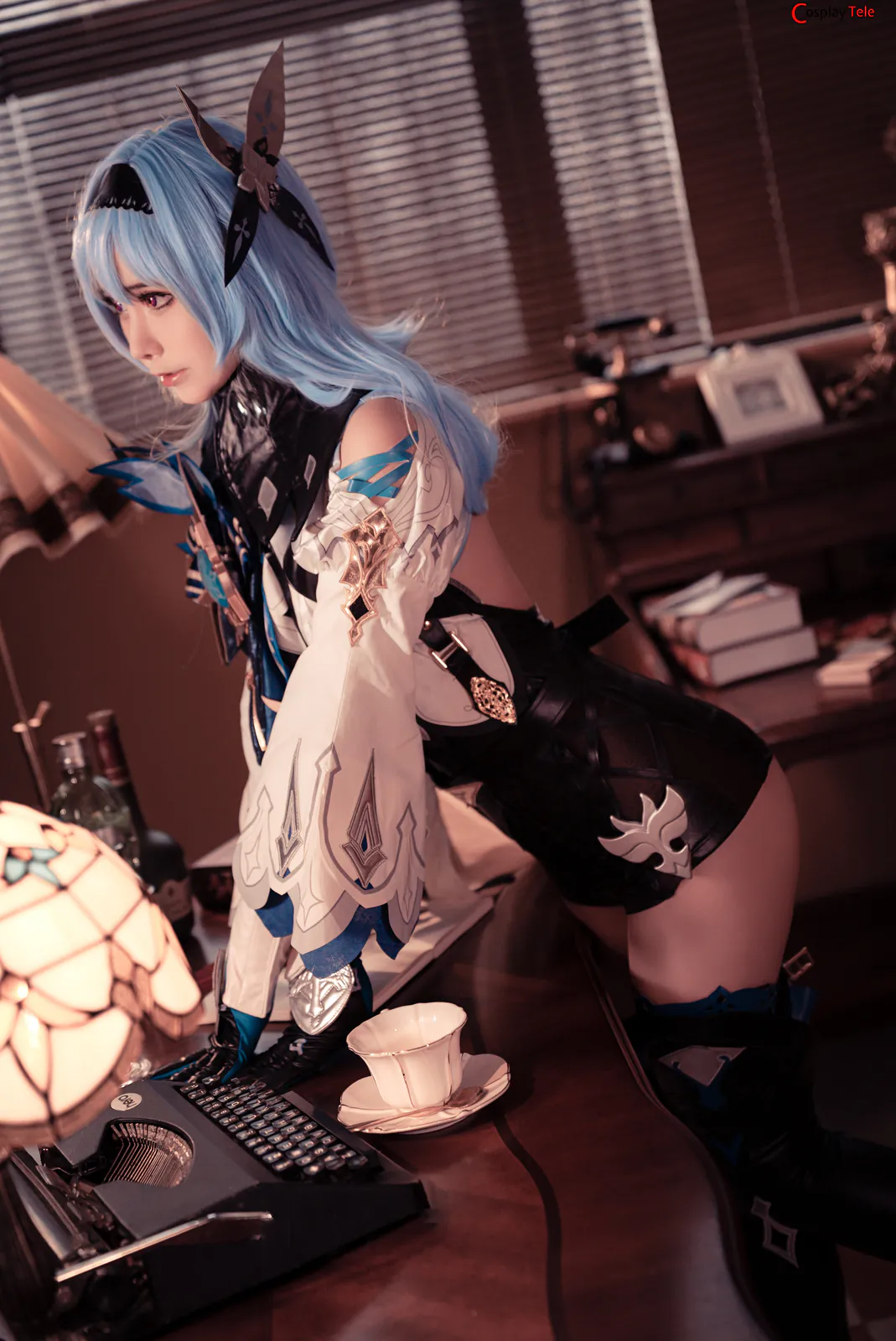 SleeppyLee1 (小礼好困) cosplay Eula – Genshin Impact “40 photos” 第4张图