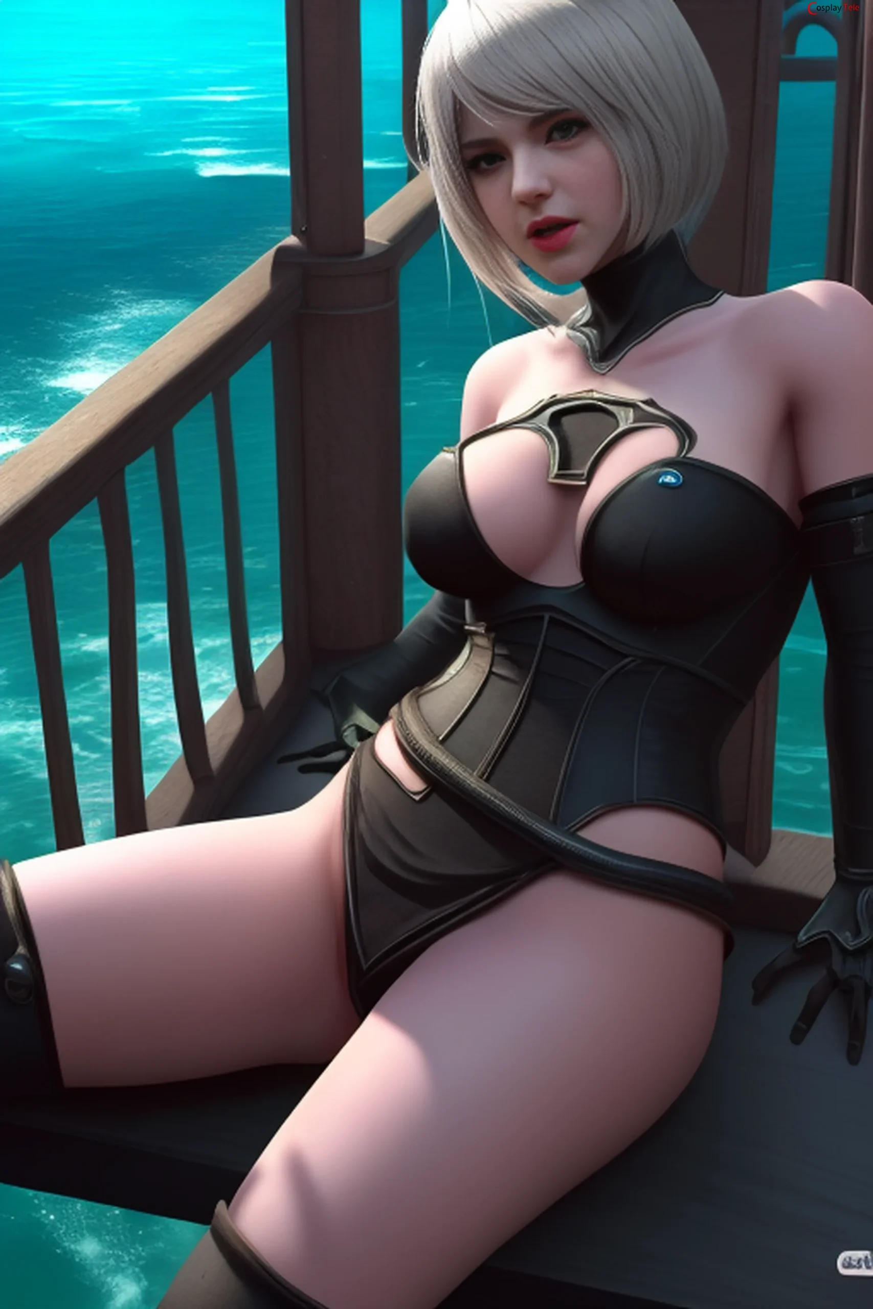 AI Art – 2B – Nier:Automata “113 photos” 第109张图