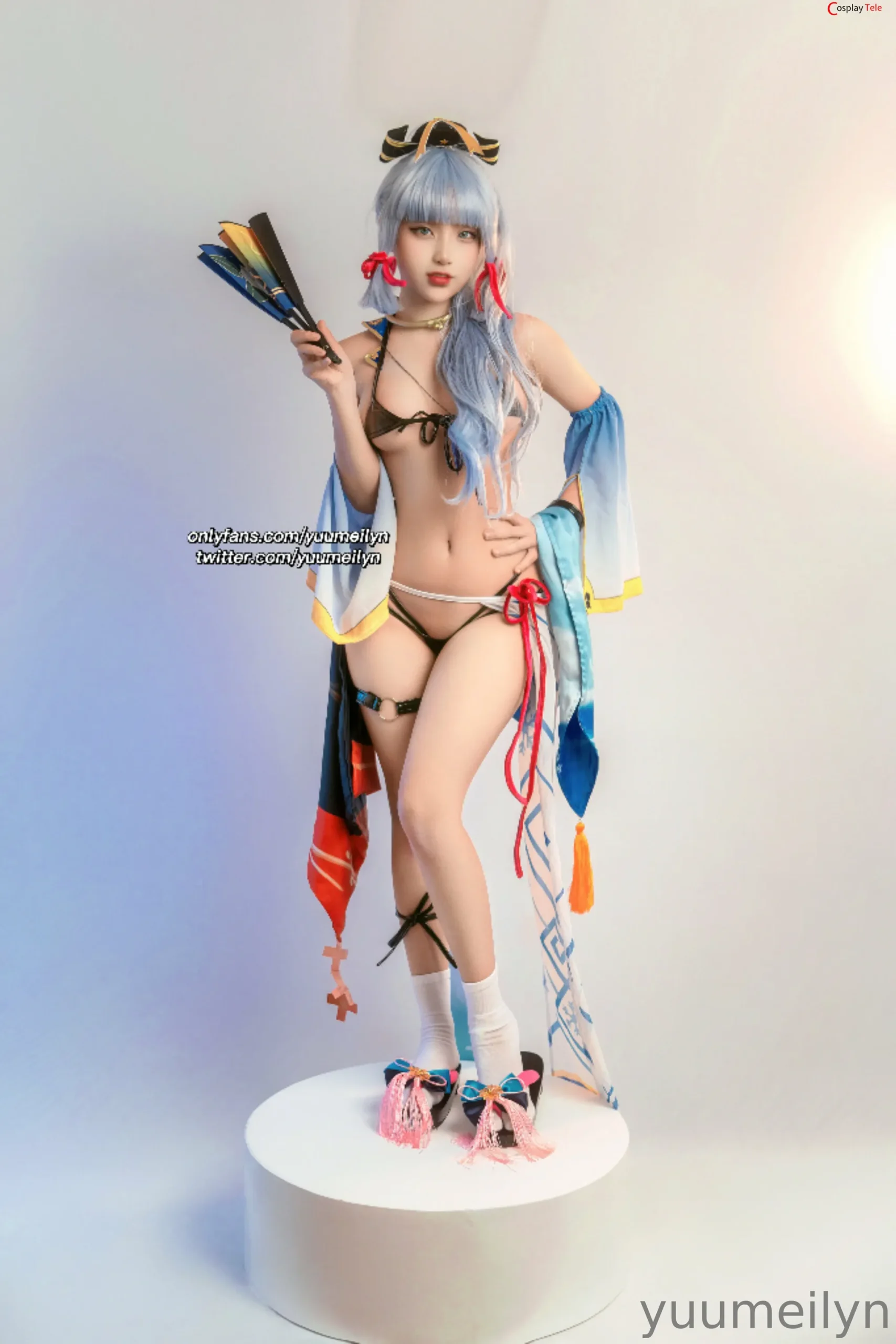 Meiilyn (yuumeilyn) cosplay Ayaka Kamisato – Genshin Impact “41 photos” 第1张图
