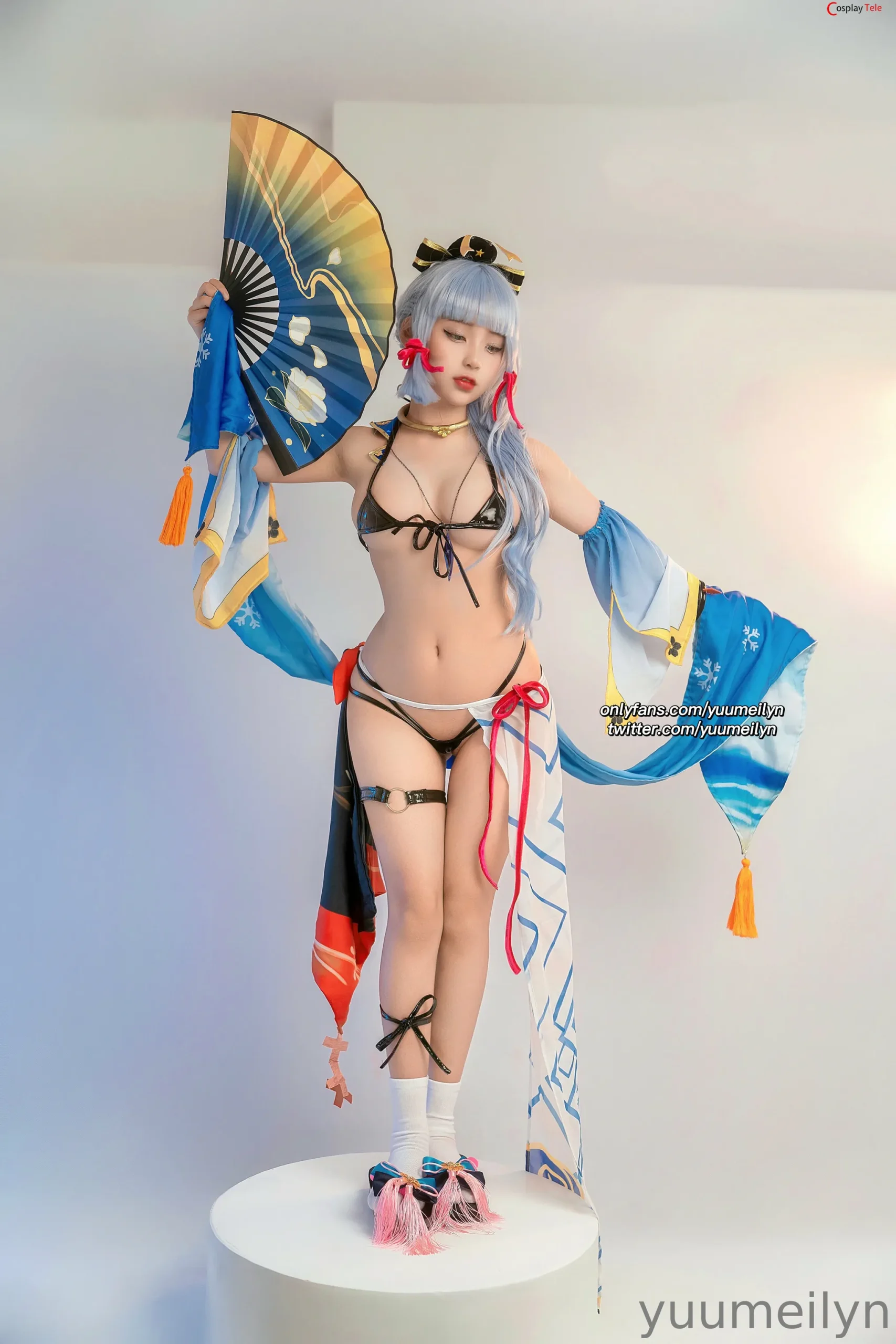 Meiilyn (yuumeilyn) cosplay Ayaka Kamisato – Genshin Impact “41 photos” 第2张图