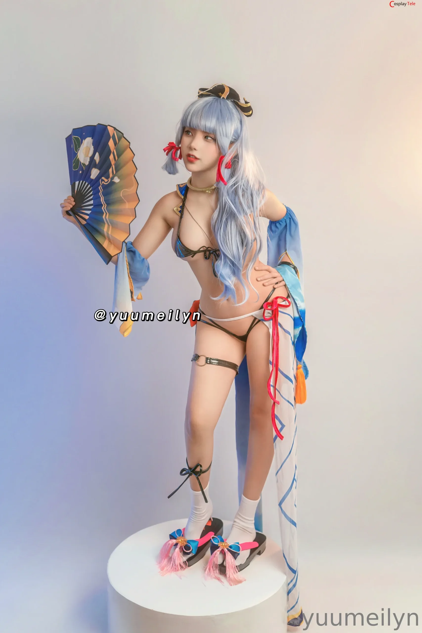 Meiilyn (yuumeilyn) cosplay Ayaka Kamisato – Genshin Impact “41 photos” 第7张图