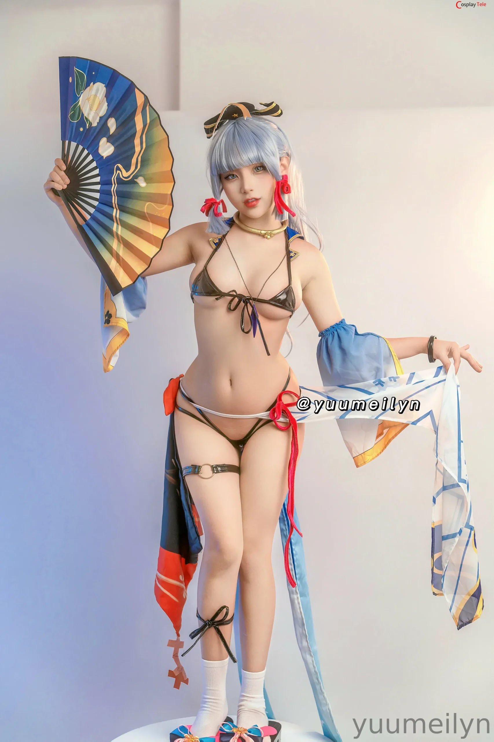 Meiilyn (yuumeilyn) cosplay Ayaka Kamisato – Genshin Impact “41 photos” 第9张图