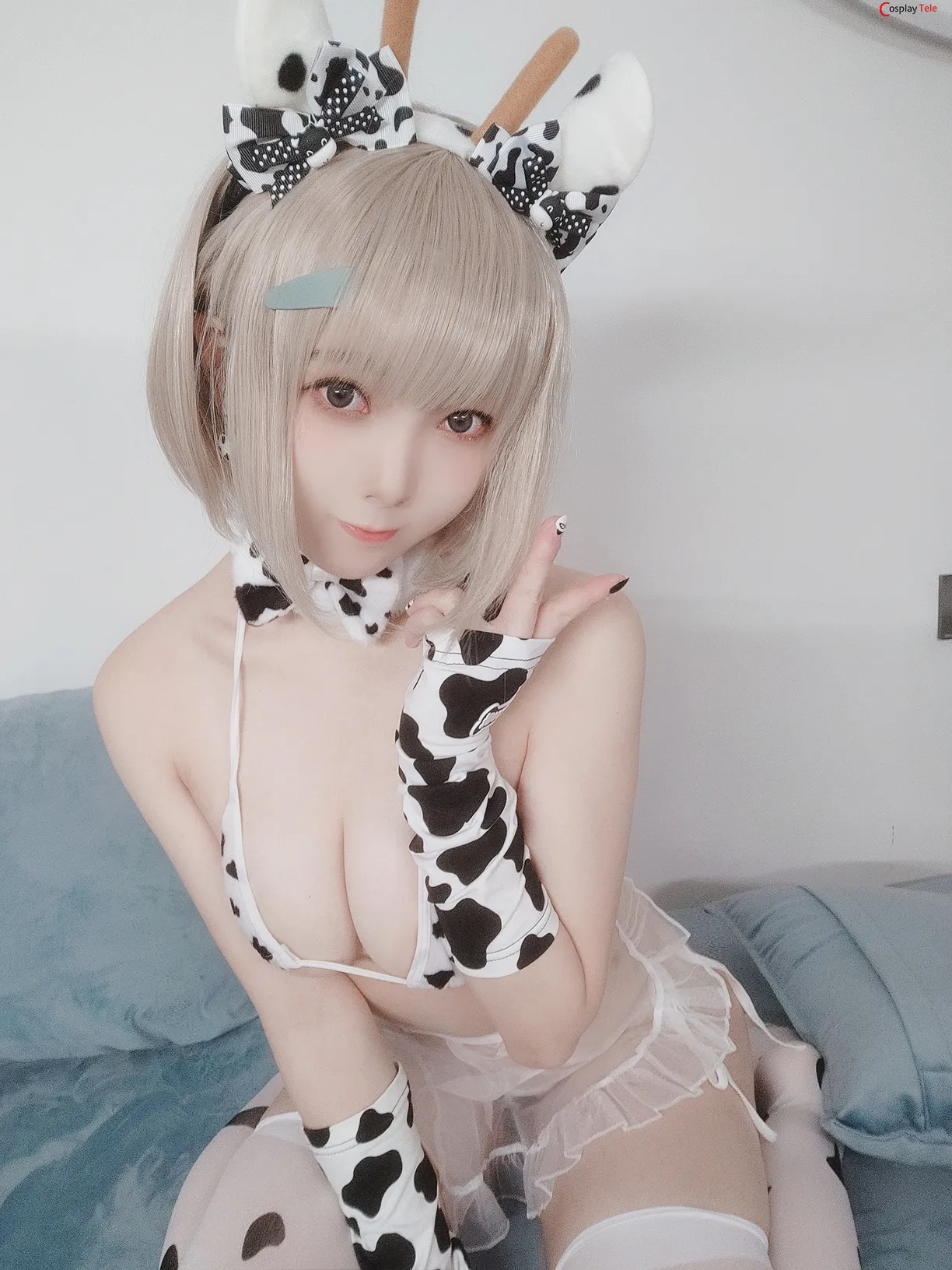 名濑弥七 (Ming lai mi qi) – The cow “50 photos and 5 videos” 第21张图