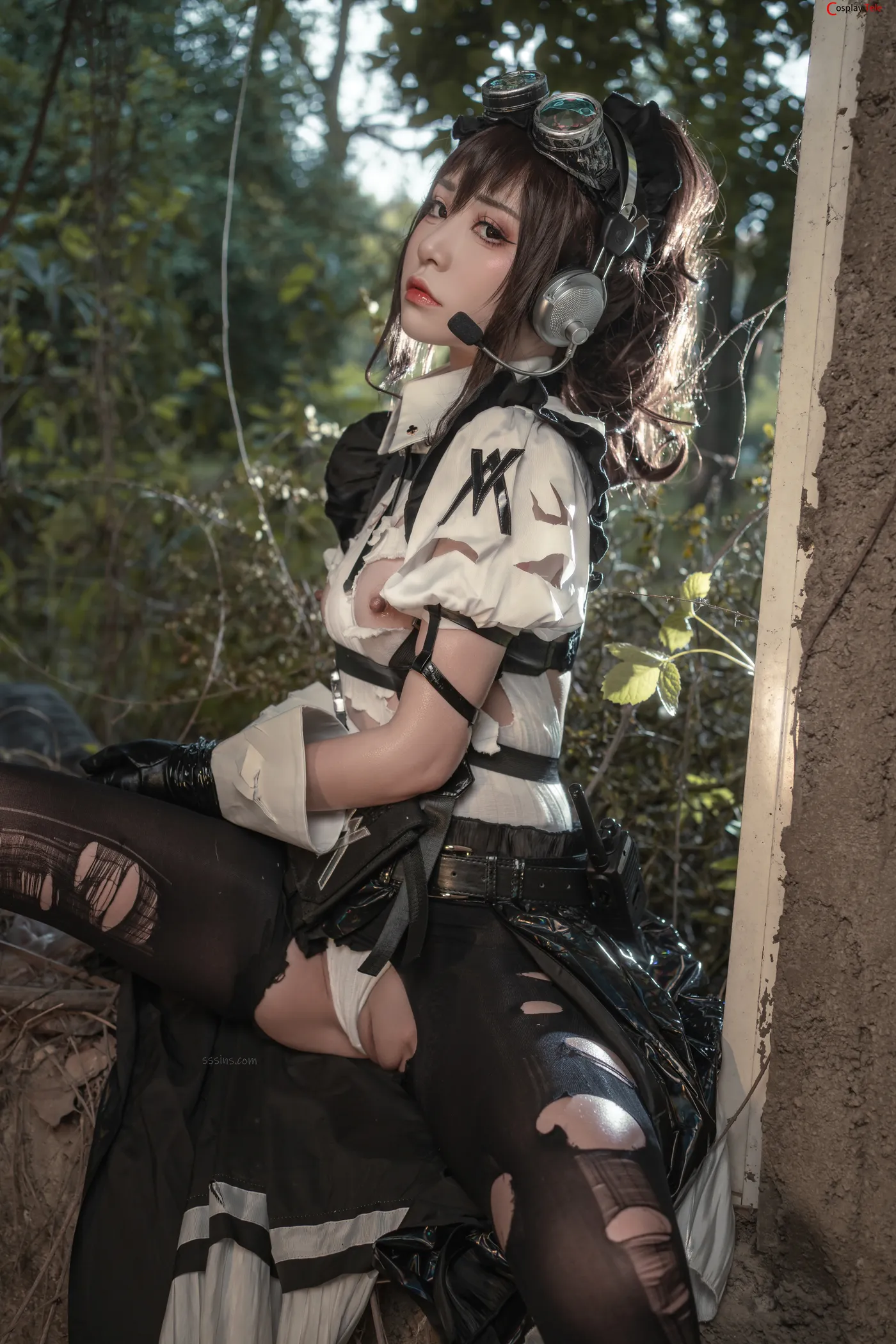 Nekokoyoshi (爆机少女喵小吉) – Battle Maid “41 photos and 3 videos” 第12张图