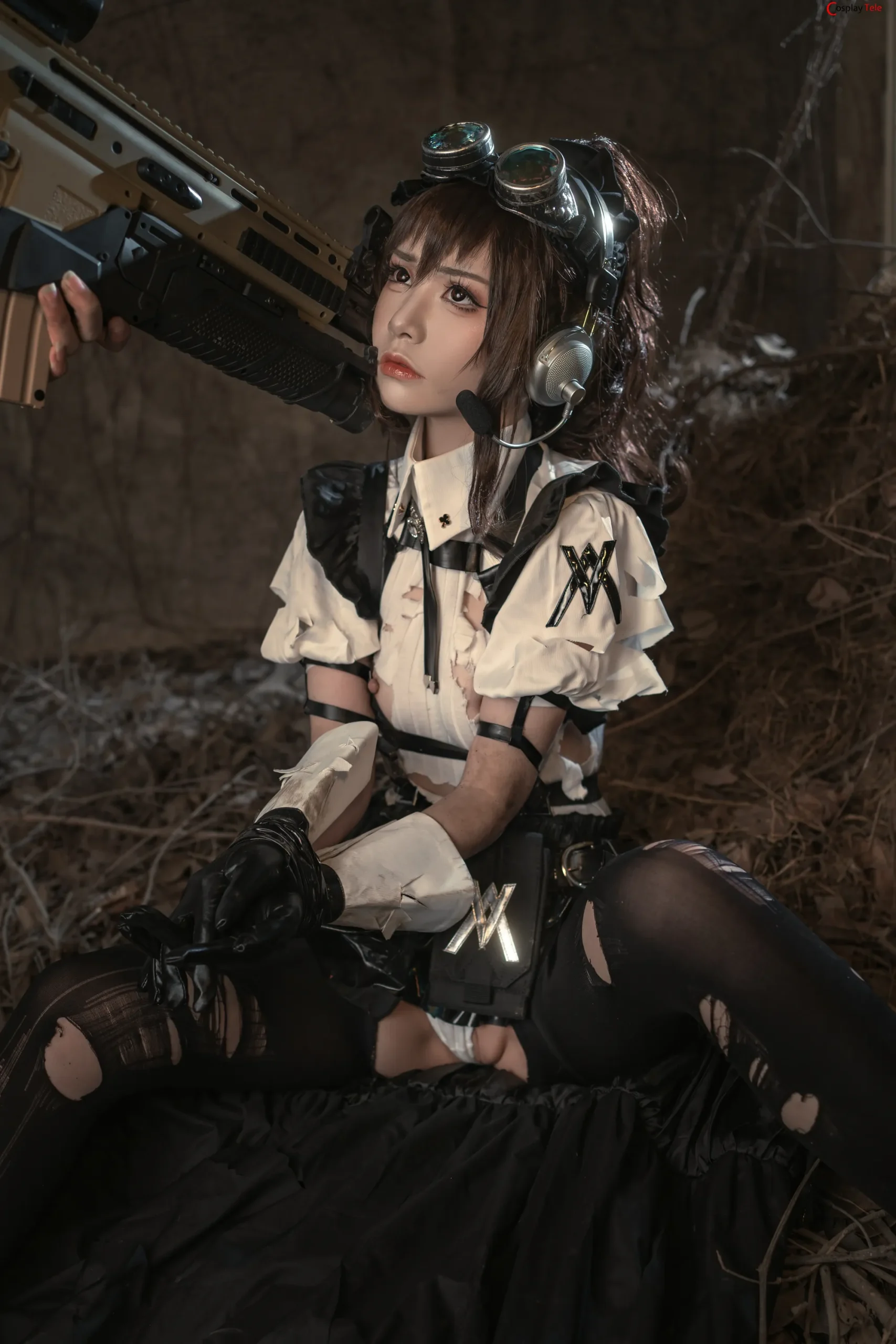 Nekokoyoshi (爆机少女喵小吉) – Battle Maid “41 photos and 3 videos” 第38张图