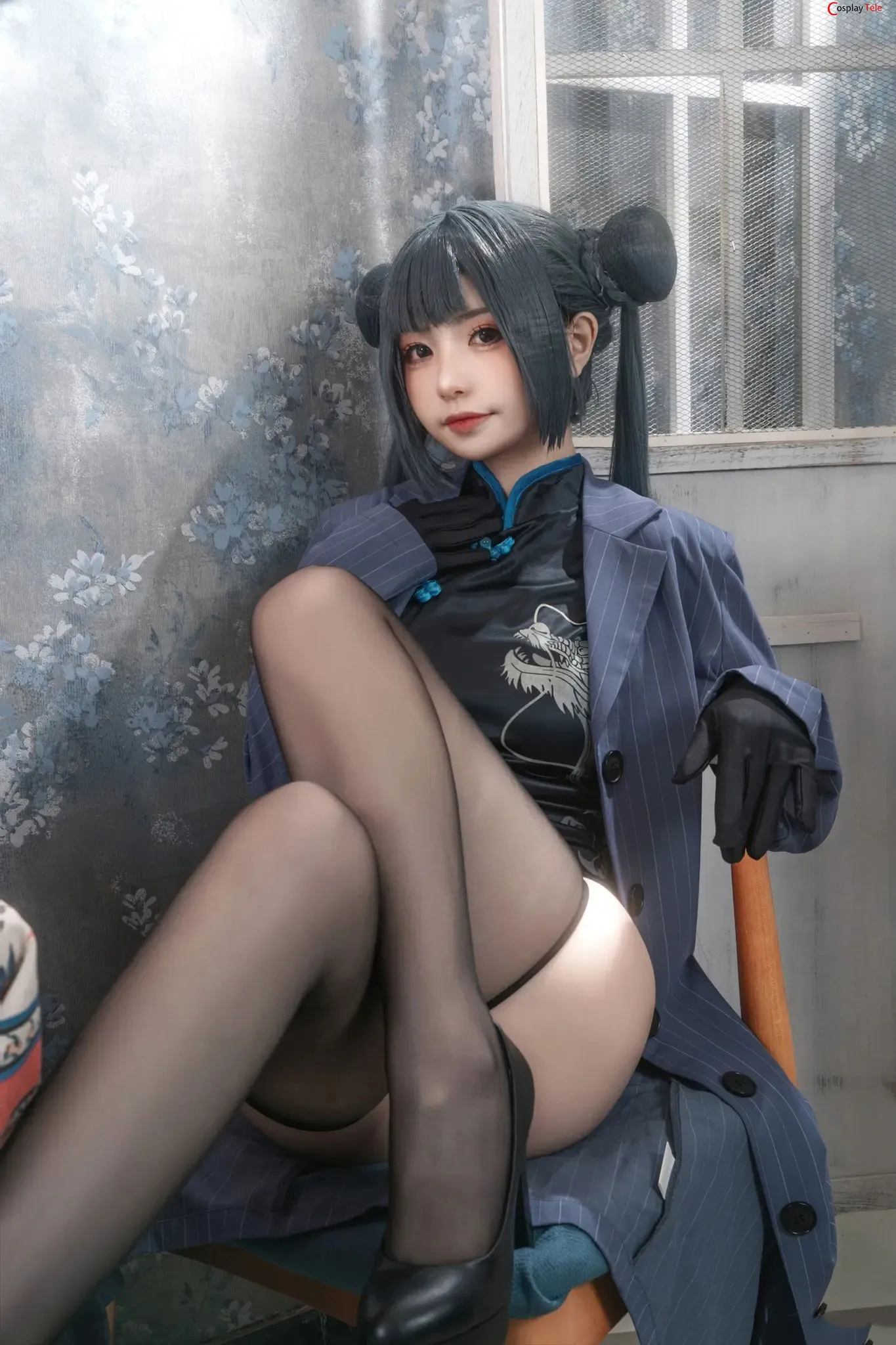 Nekokoyoshi (爆机少女喵小吉) cosplay Misaki – Blue Archive “79 photos” – Incomplete Version 第34张图