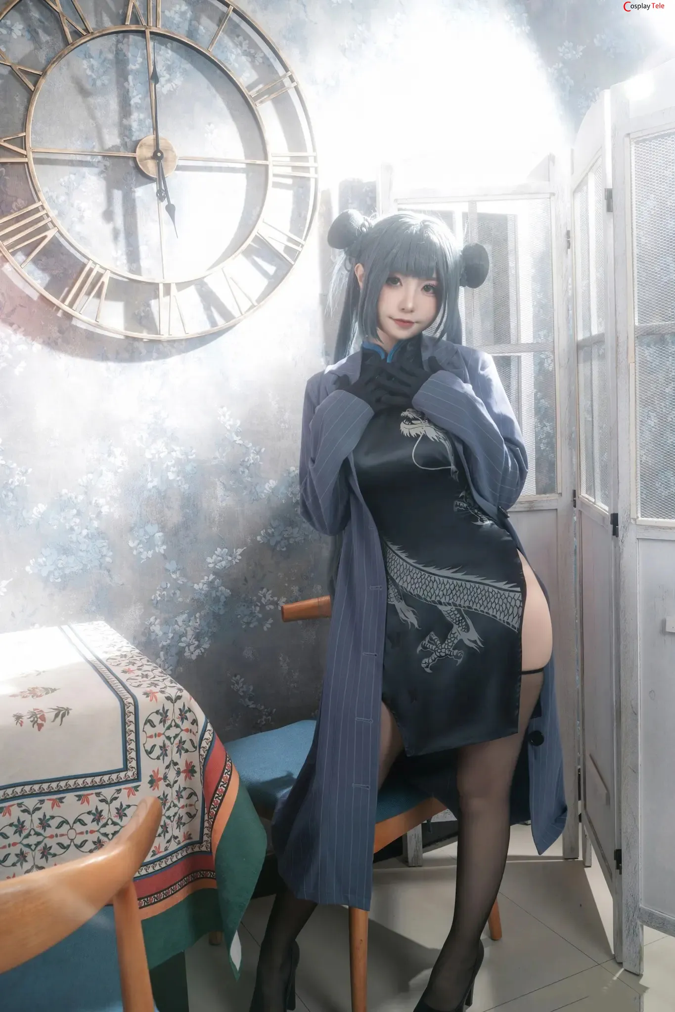 Nekokoyoshi (爆机少女喵小吉) cosplay Misaki – Blue Archive “79 photos” – Incomplete Version 第48张图