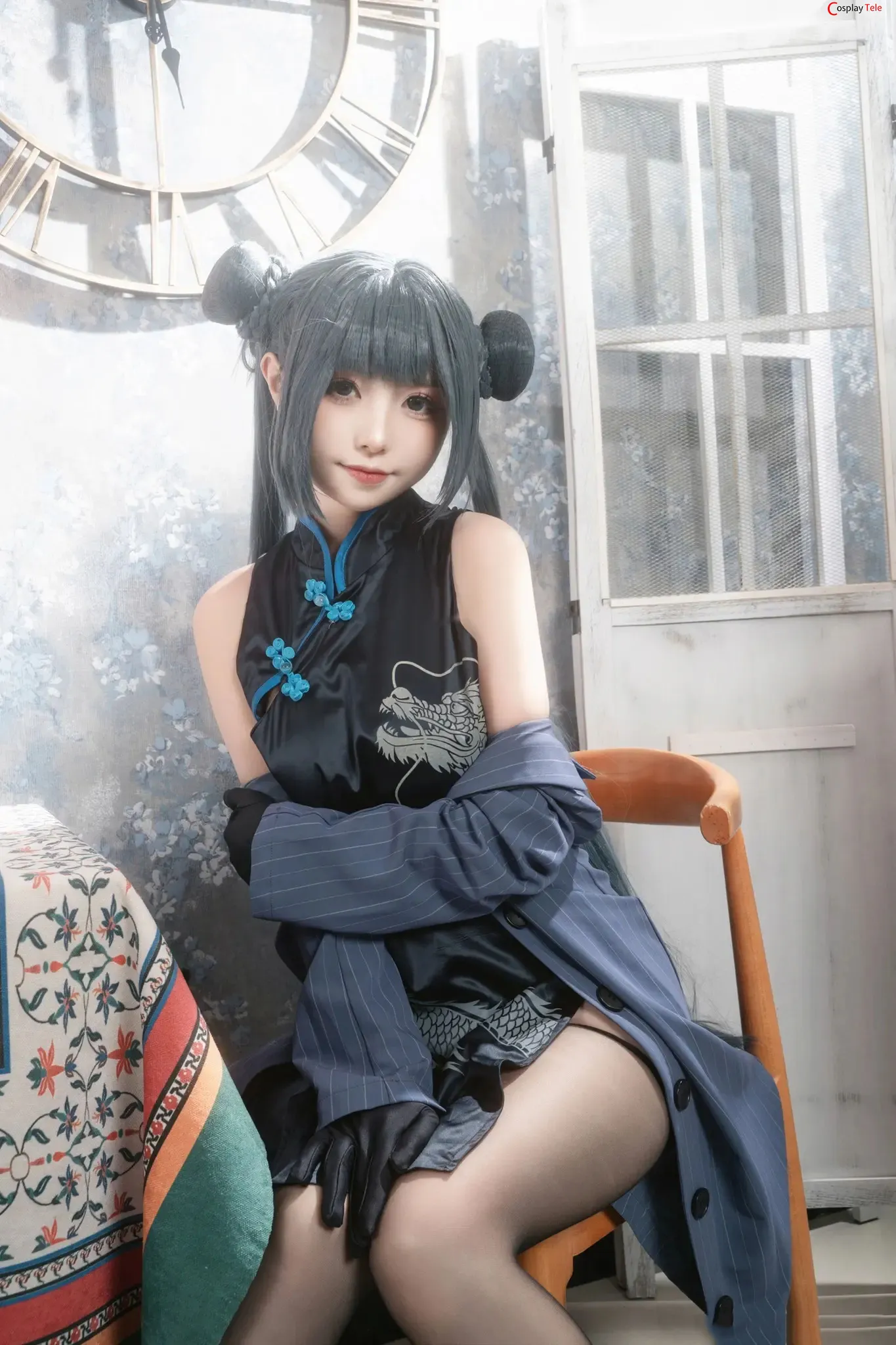 Nekokoyoshi (爆机少女喵小吉) cosplay Misaki – Blue Archive “79 photos” – Incomplete Version 第52张图