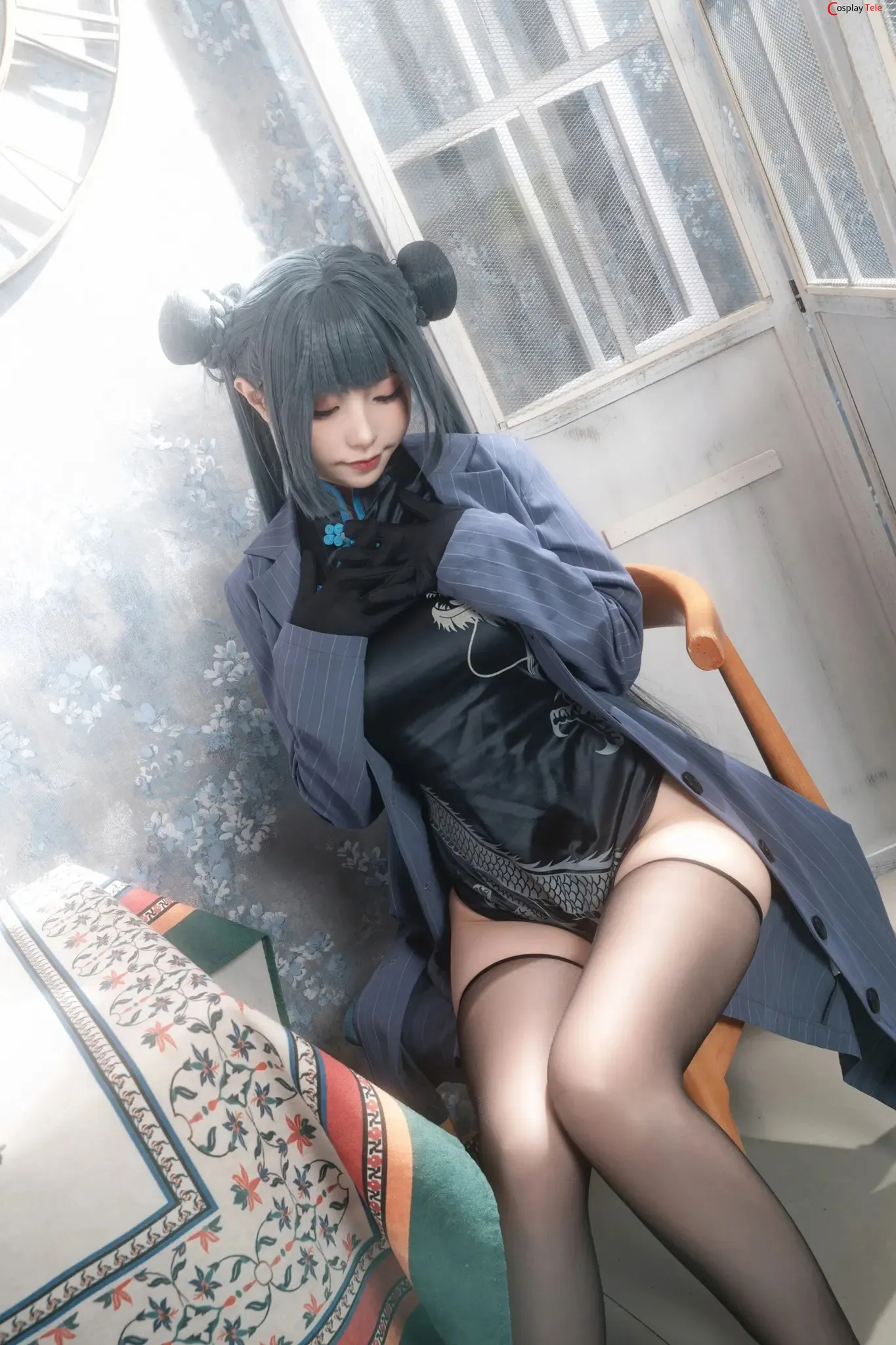 Nekokoyoshi (爆机少女喵小吉) cosplay Misaki – Blue Archive “79 photos” – Incomplete Version 第60张图