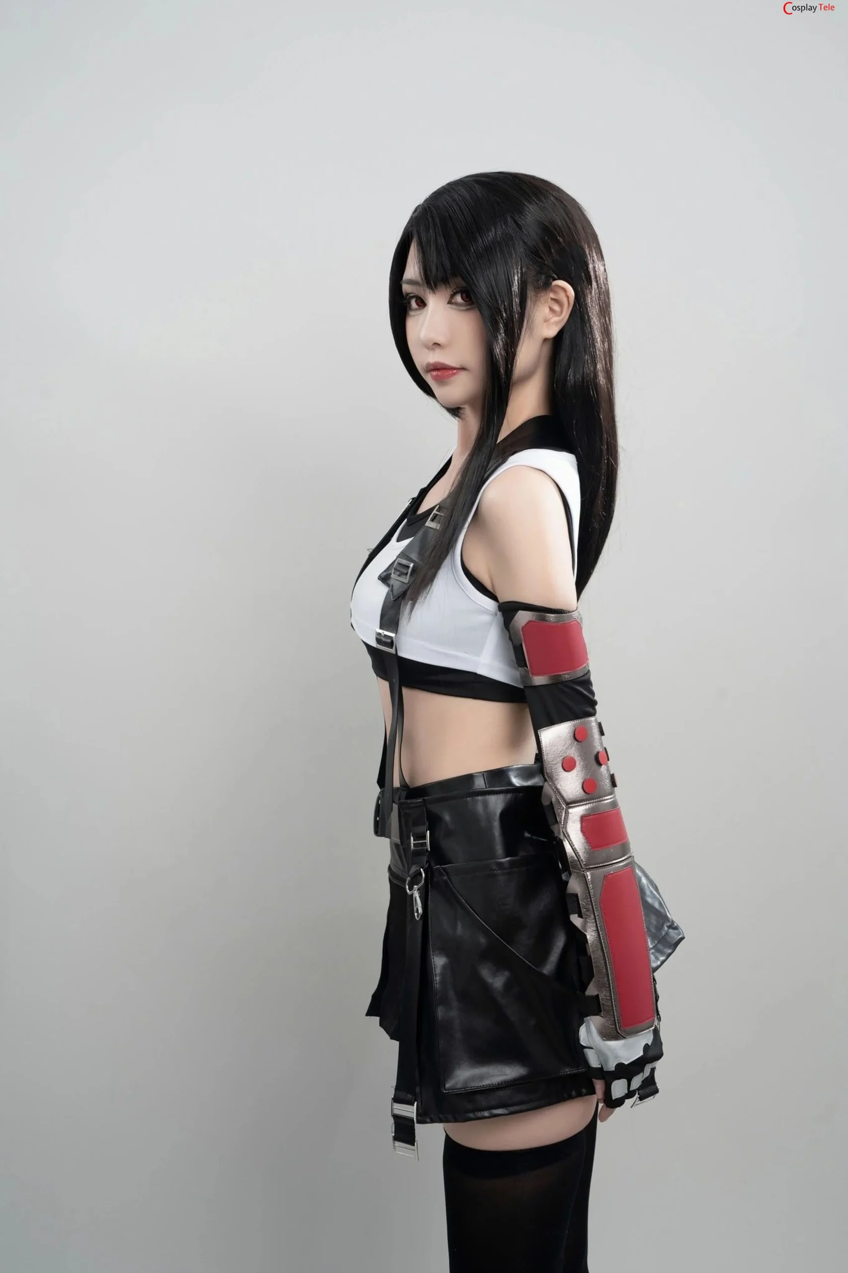 Nekokoyoshi (爆机少女喵小吉) cosplay Tifa Lockhart – Final Fantasy “55 photos” – Incomplete Version 第14张图