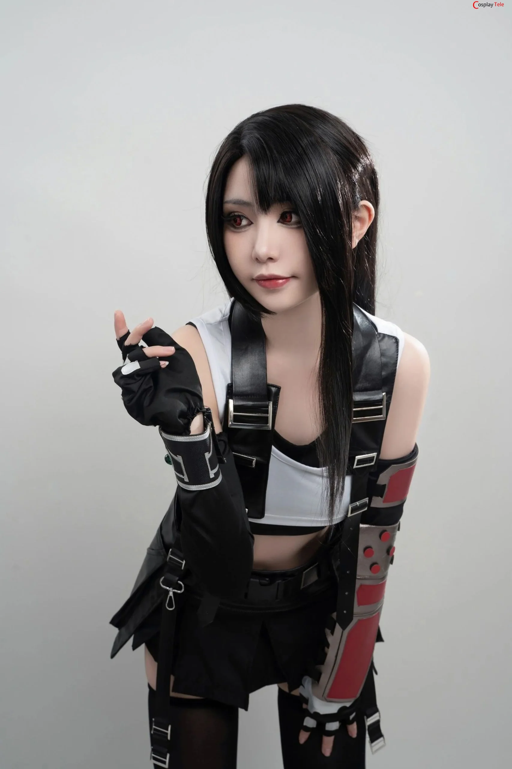Nekokoyoshi (爆机少女喵小吉) cosplay Tifa Lockhart – Final Fantasy “55 photos” – Incomplete Version 第20张图