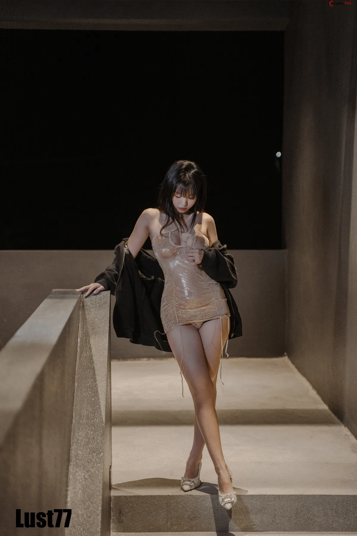 柒柒不可爱 (QiQi is not cute) – Paper Drunk and Golden Fan “90 photos and 1 video” 第30张图