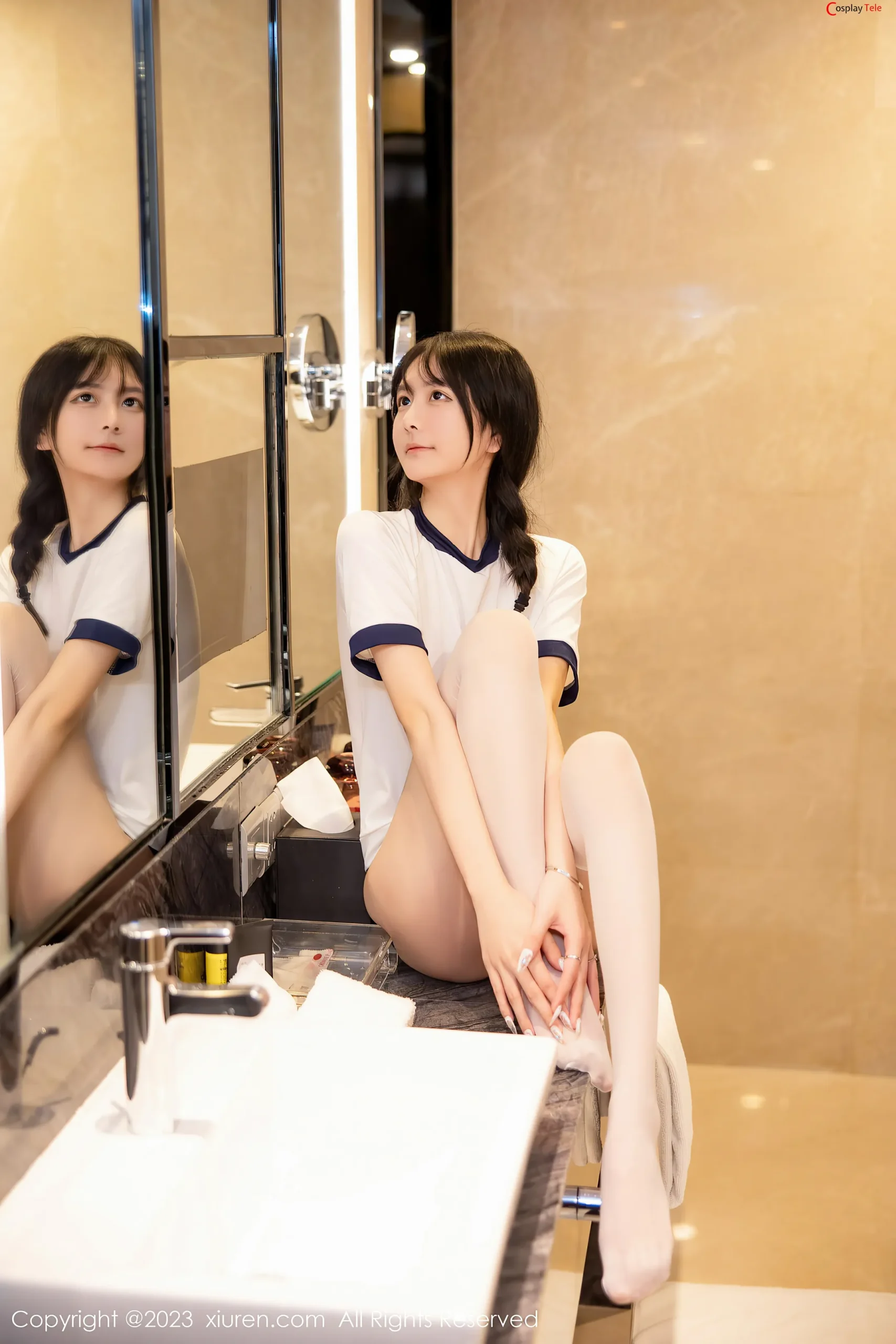 XiuRen秀人网 – 谢小蒽 (Xie Xiaoan) – School Girl “88 photos” 第15张图