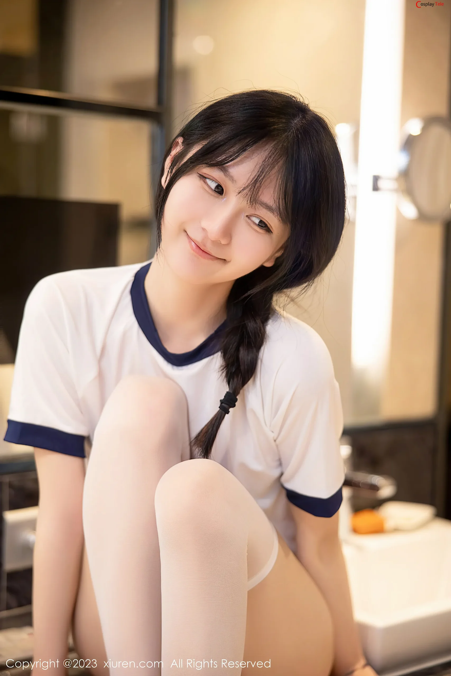 XiuRen秀人网 – 谢小蒽 (Xie Xiaoan) – School Girl “88 photos” 第21张图