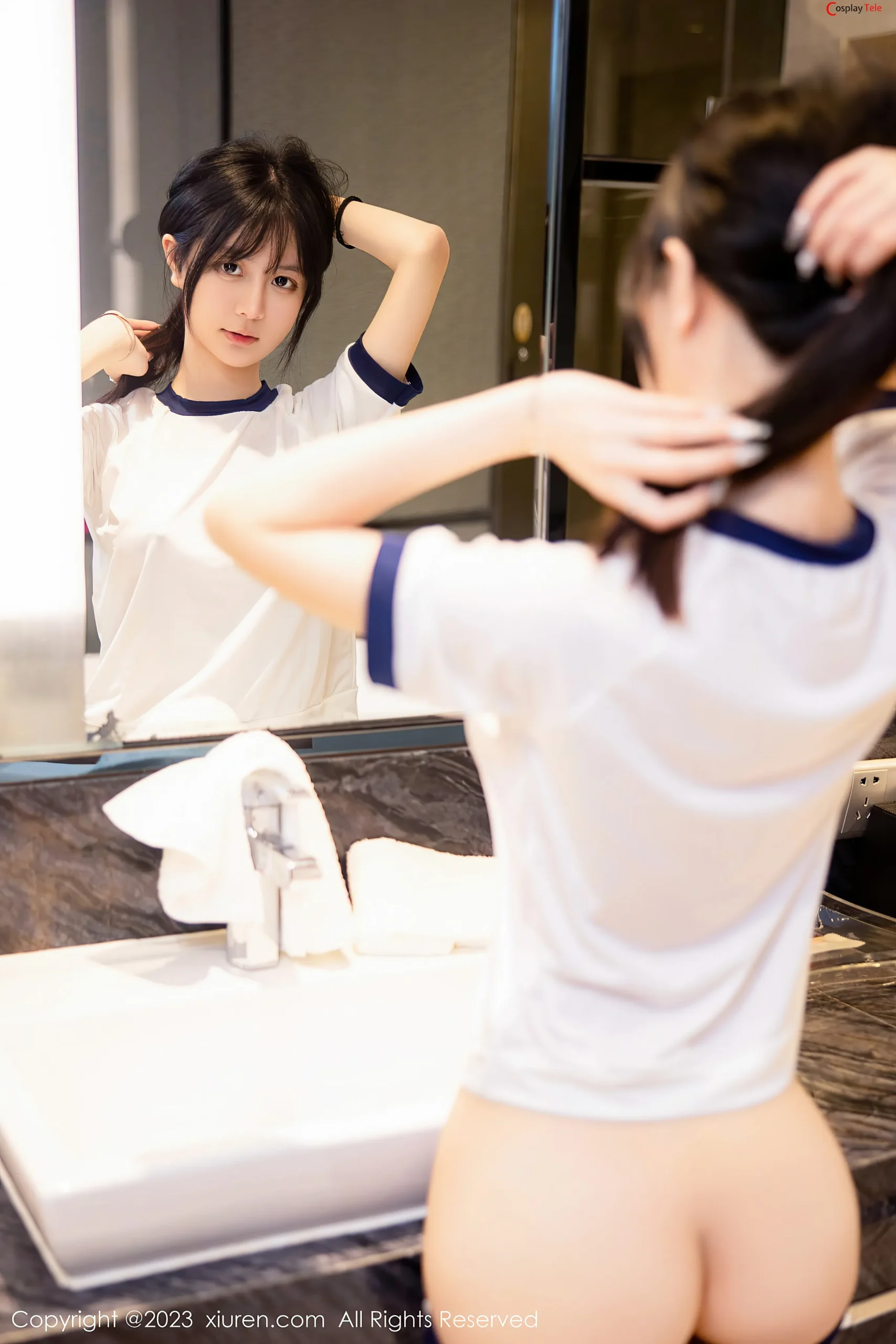 XiuRen秀人网 – 谢小蒽 (Xie Xiaoan) – School Girl “88 photos” 第35张图