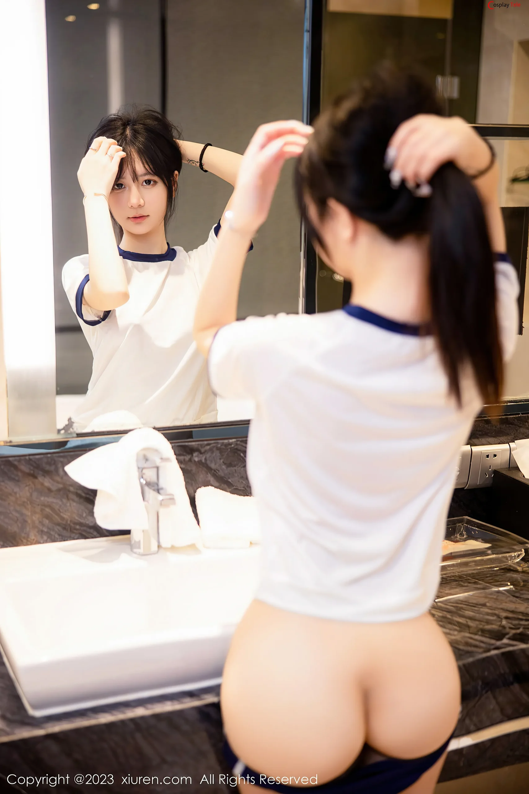 XiuRen秀人网 – 谢小蒽 (Xie Xiaoan) – School Girl “88 photos” 第36张图