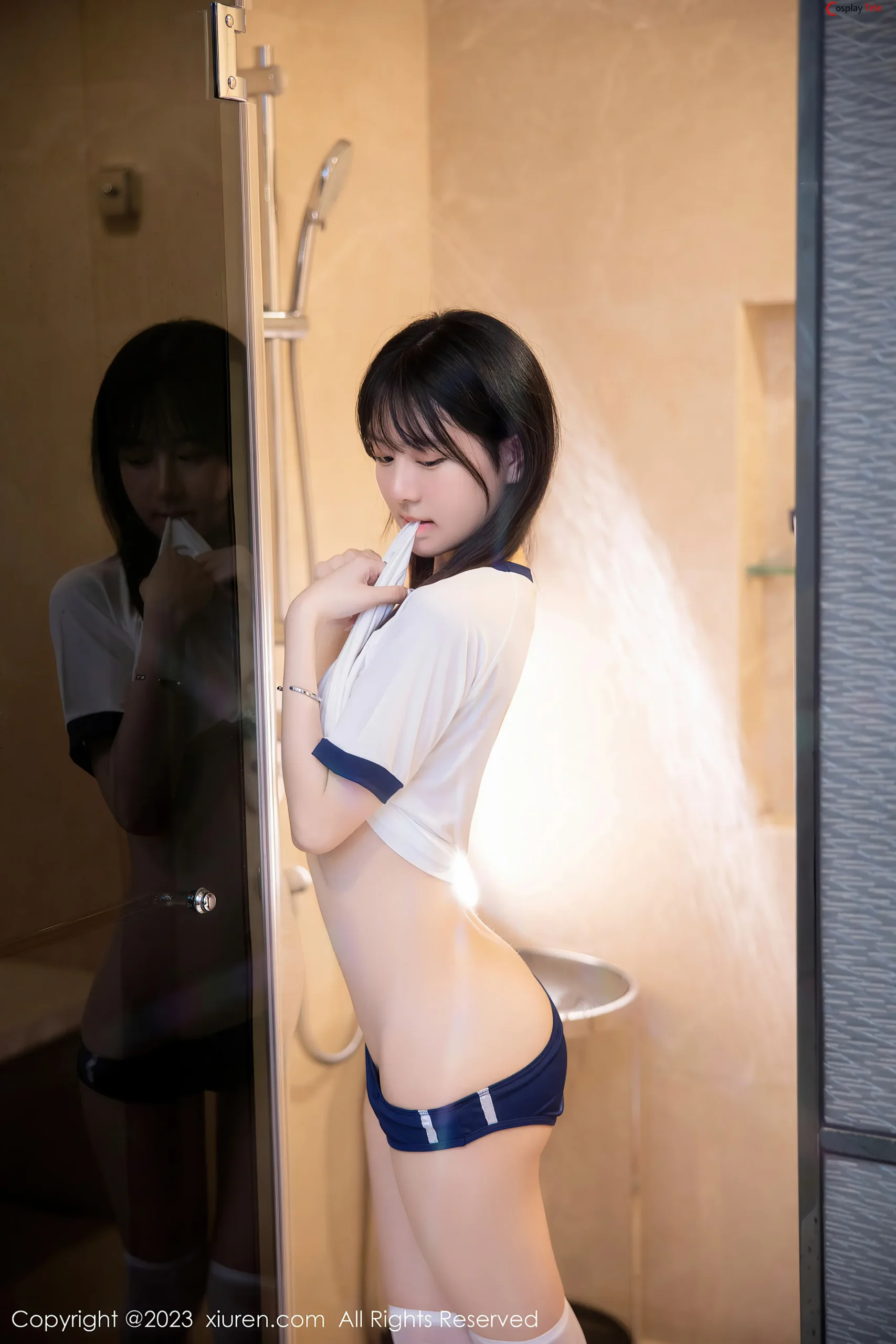 XiuRen秀人网 – 谢小蒽 (Xie Xiaoan) – School Girl “88 photos” 第52张图