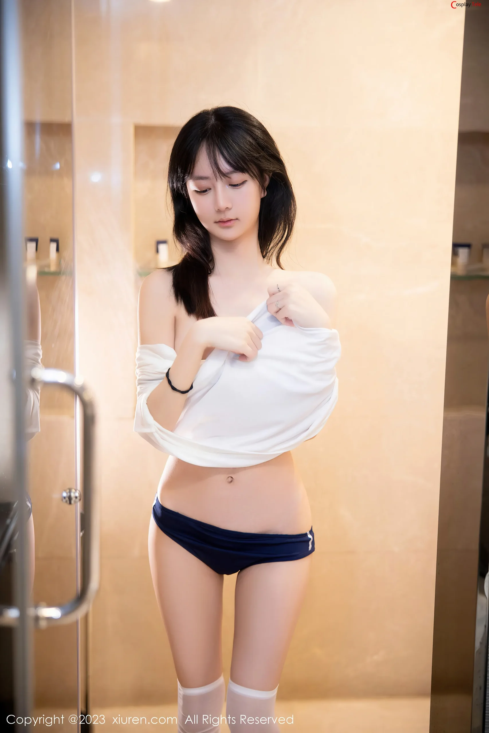 XiuRen秀人网 – 谢小蒽 (Xie Xiaoan) – School Girl “88 photos” 第57张图