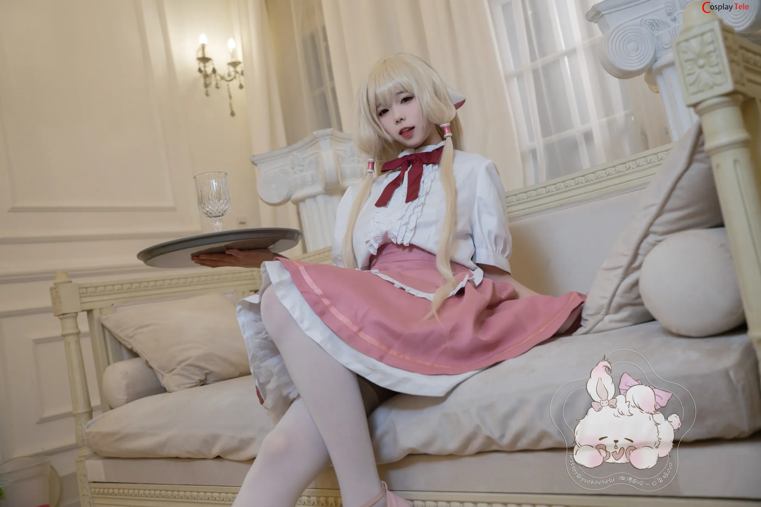 咬一口兔娘ovo (Yaokoututu) – Maid Xiaoji “70 photos” 第1张图