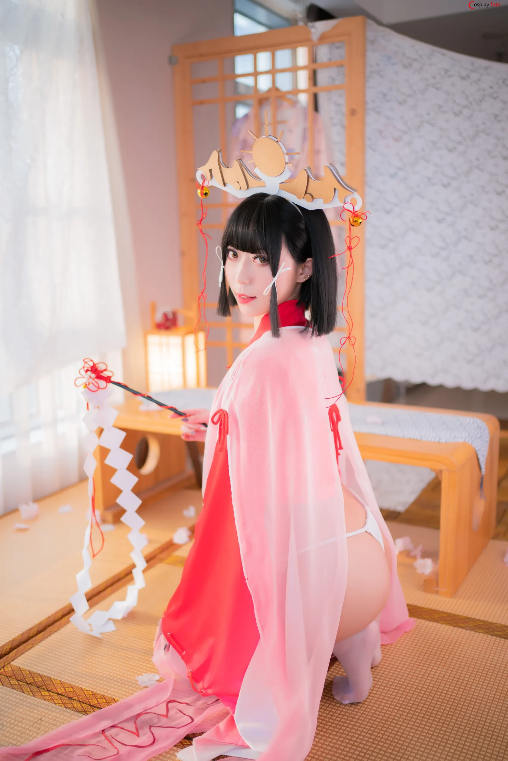 Money冷冷 (Money04456598) – Kaguya Princess Miko “127 photos and 1 video” 第44张图