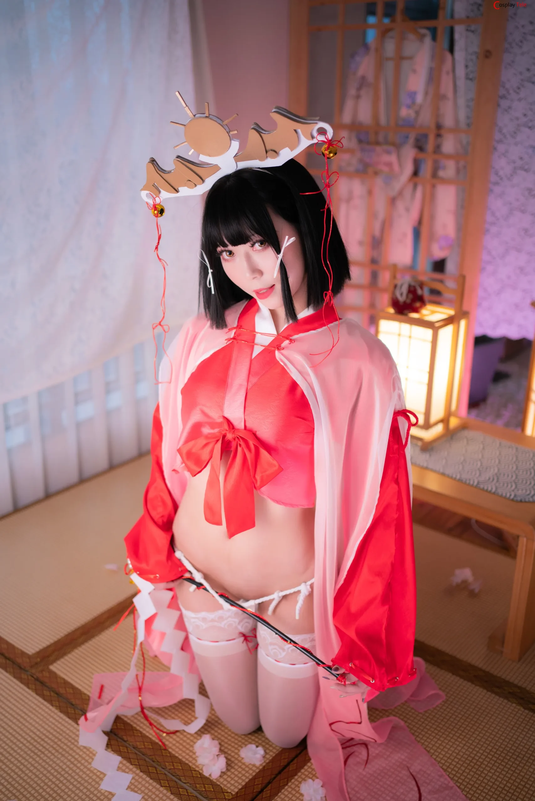 Money冷冷 (Money04456598) – Kaguya Princess Miko “127 photos and 1 video” 第72张图