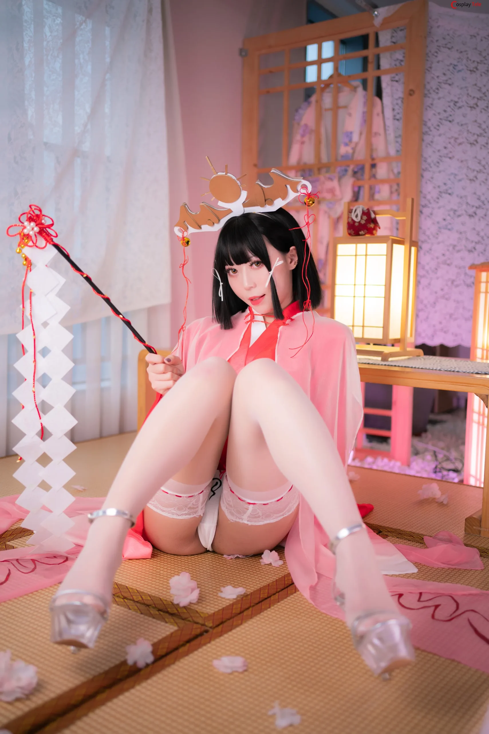 Money冷冷 (Money04456598) – Kaguya Princess Miko “127 photos and 1 video” 第75张图