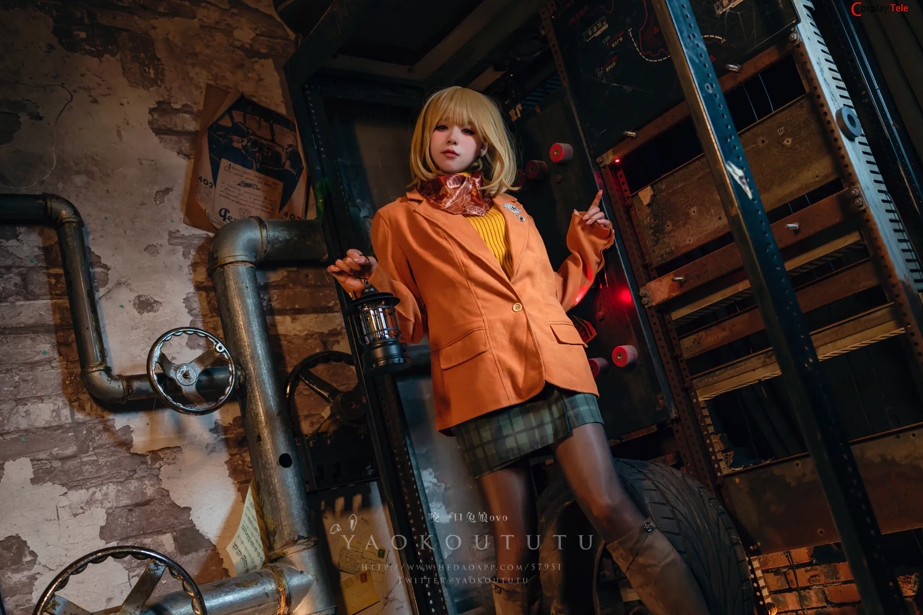 咬一口兔娘ovo (Yaokoututu) cosplay Ashley Graham – Resident Evil “58 photos and 1 video” 第13张图