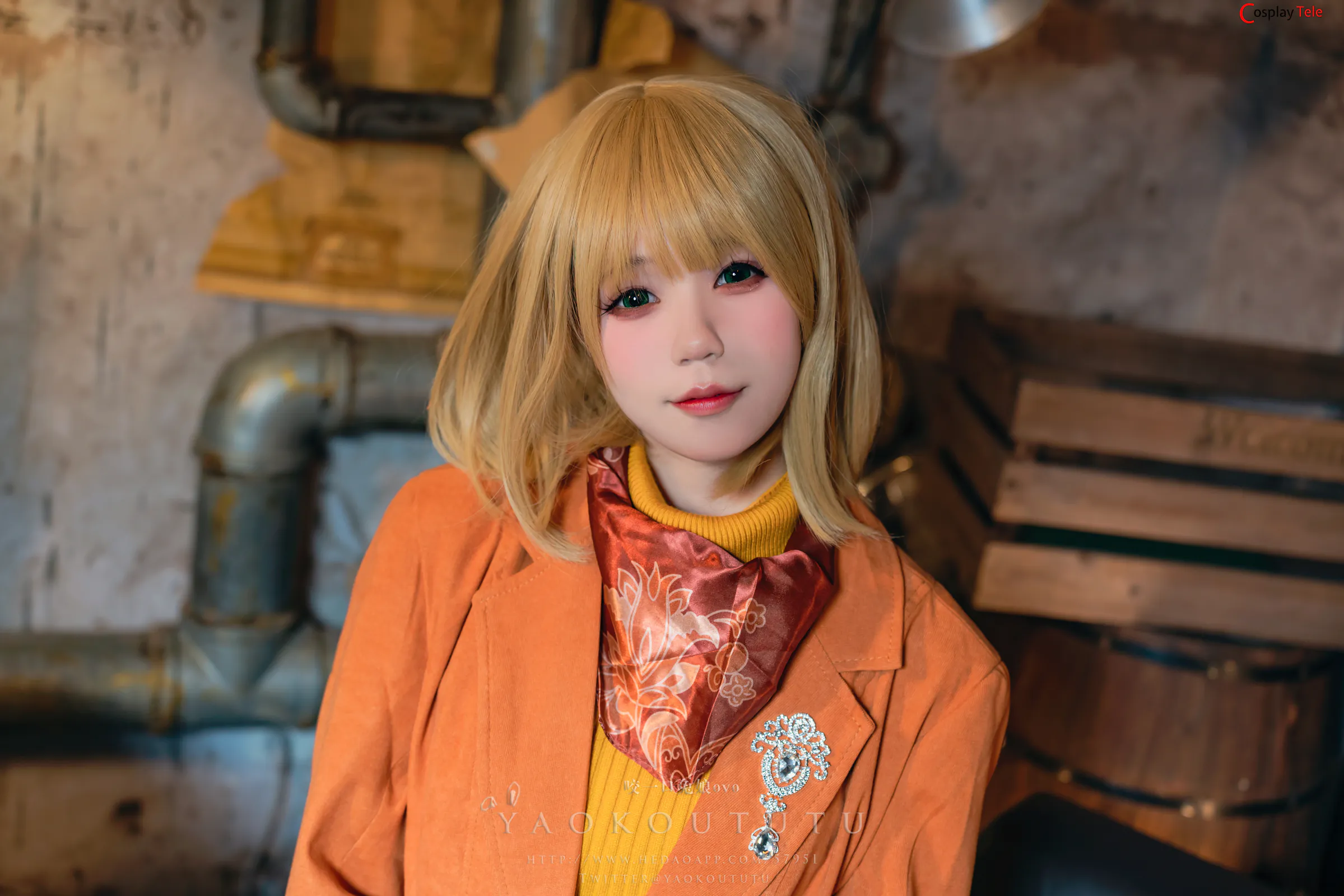 咬一口兔娘ovo (Yaokoututu) cosplay Ashley Graham – Resident Evil “58 photos and 1 video” 第5张图