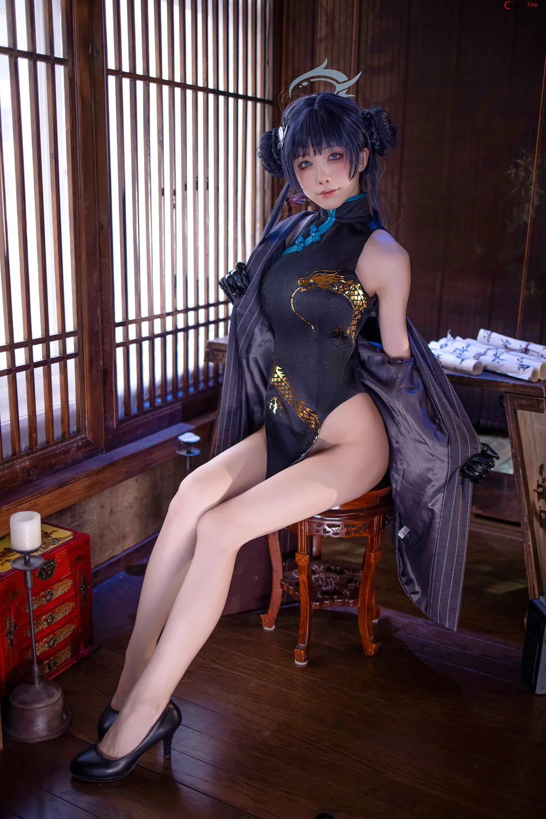 水淼aqua cosplay Misaki – Blue Archive “89 photos” 第33张图