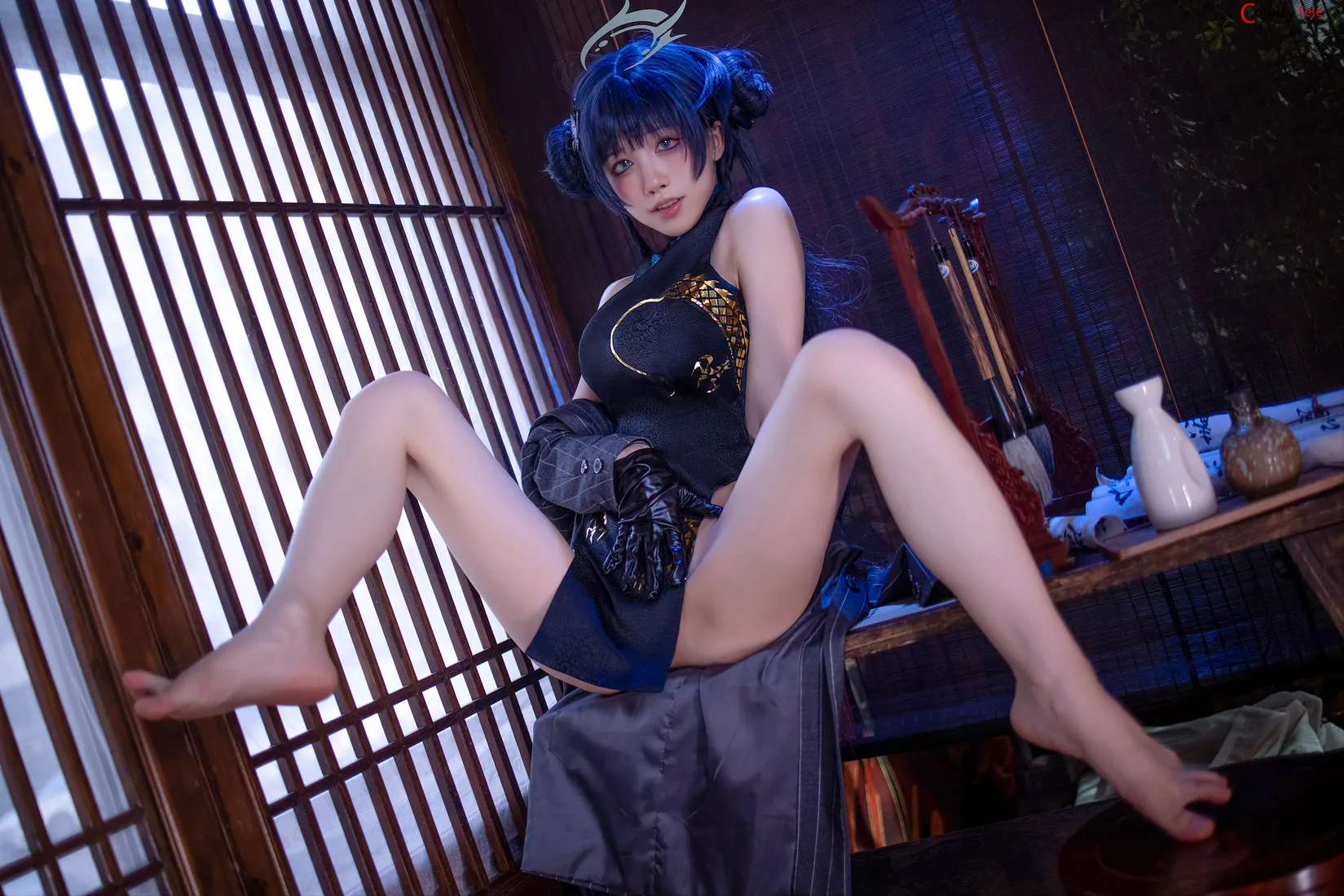 水淼aqua cosplay Misaki – Blue Archive “89 photos” 第51张图