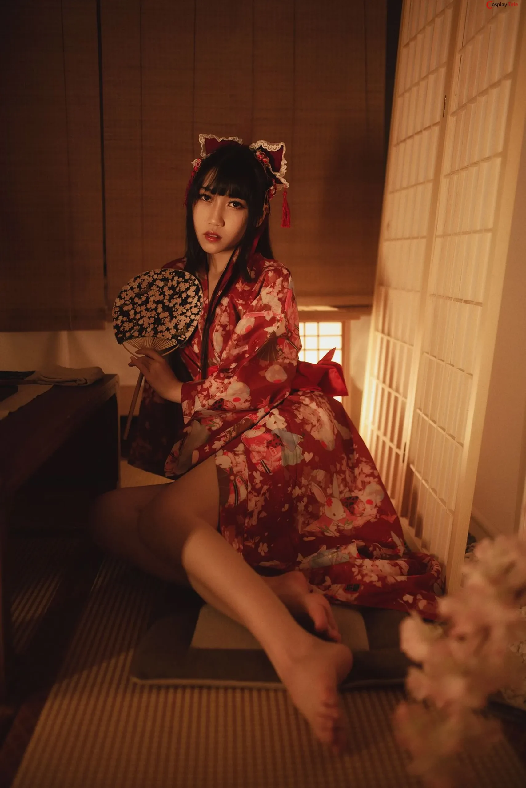 不呆猫 (budaidaimao) – Kimono “110 photos and 2 videos” 第1张图